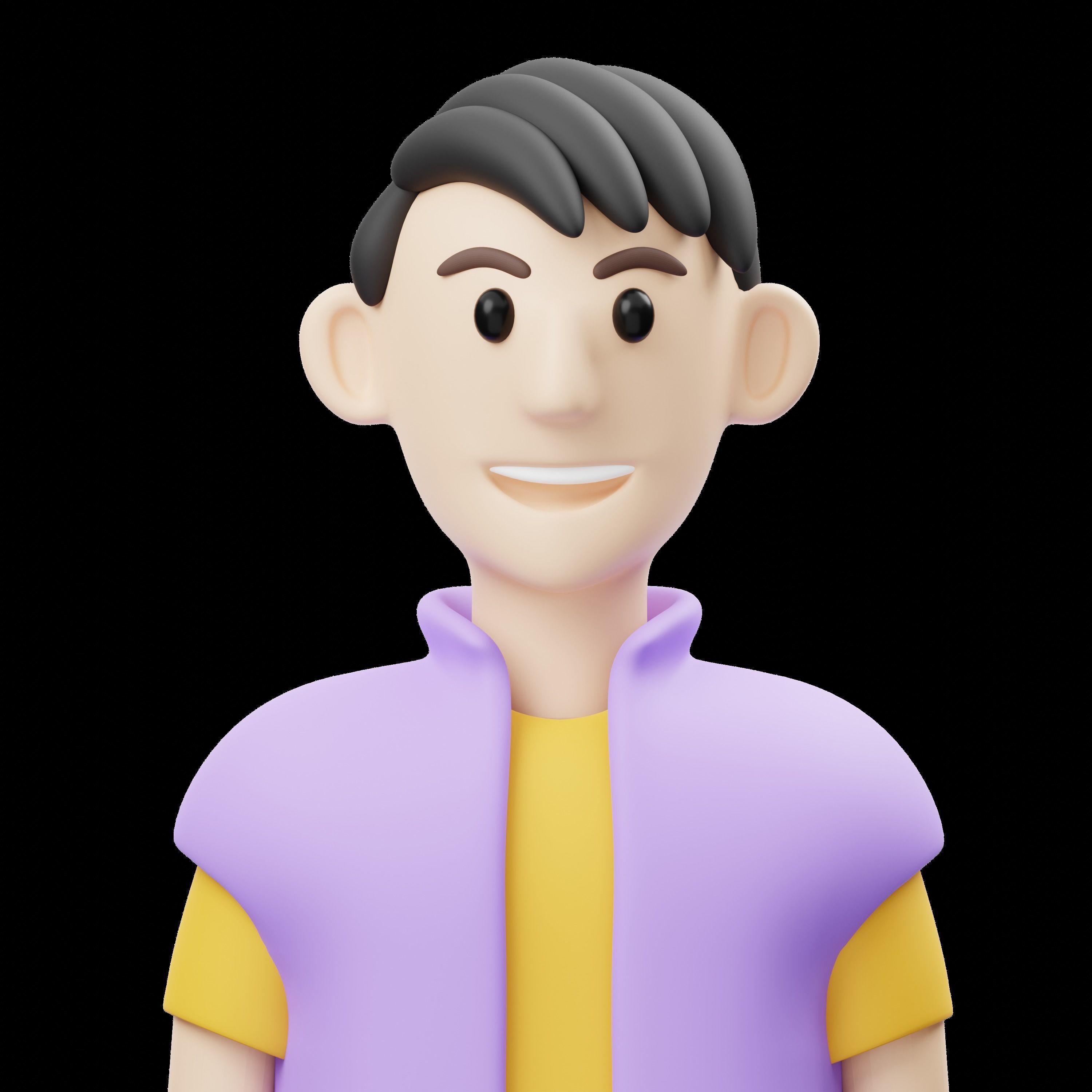 Avatar V3 3D Render Illustration 3D model_8