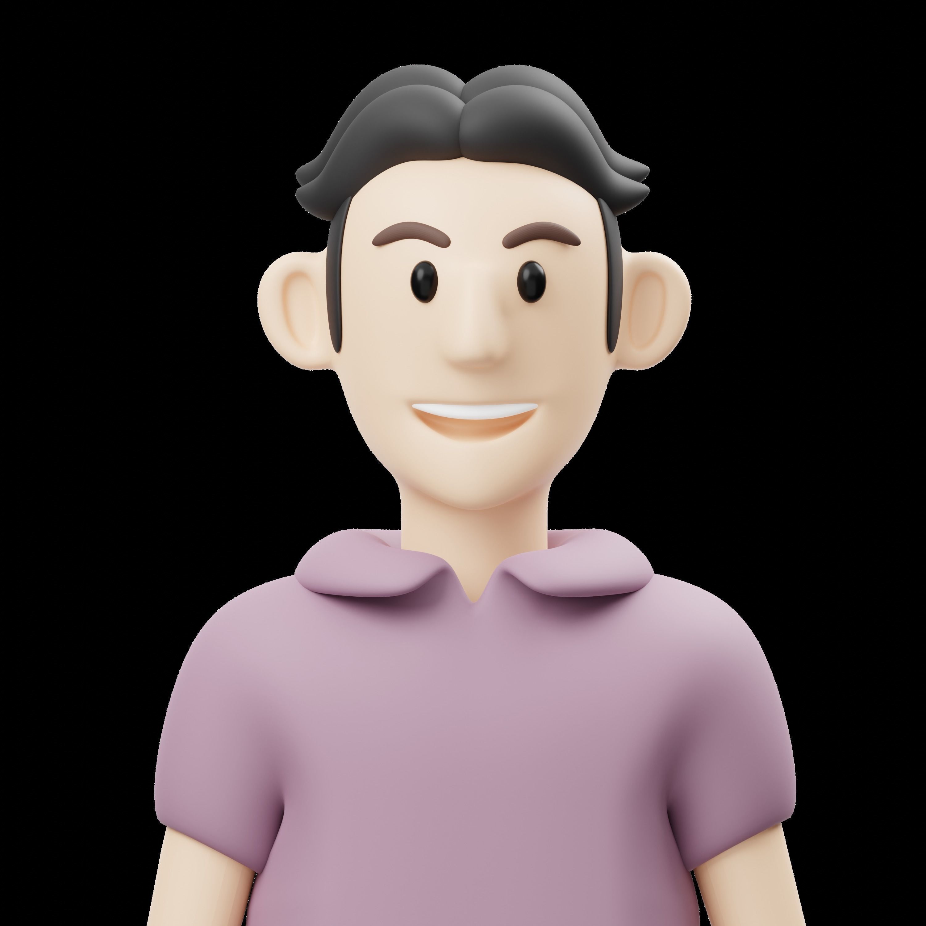 Avatar V3 3D Render Illustration 3D model_12