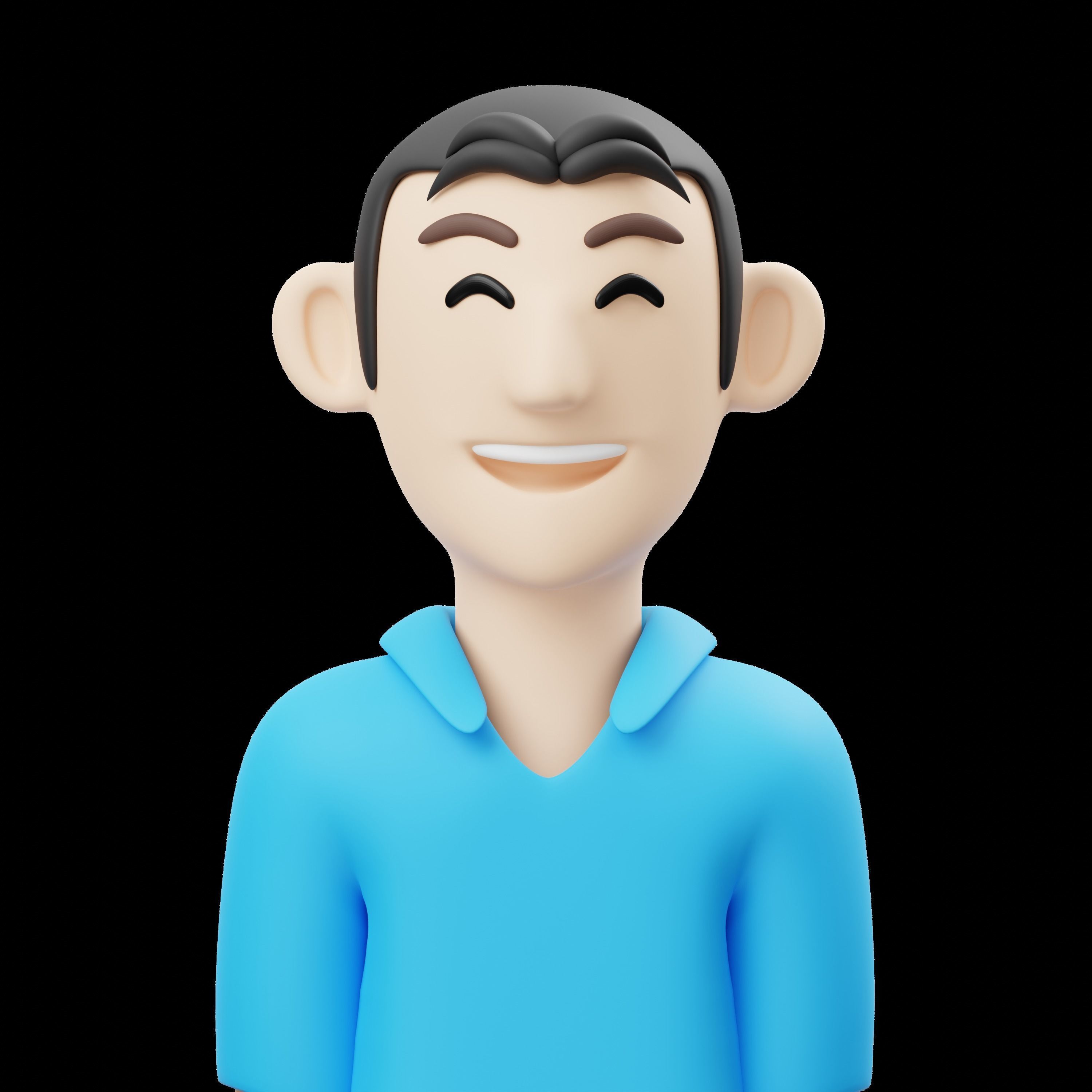 Avatar V3 3D Render Illustration 3D model_21