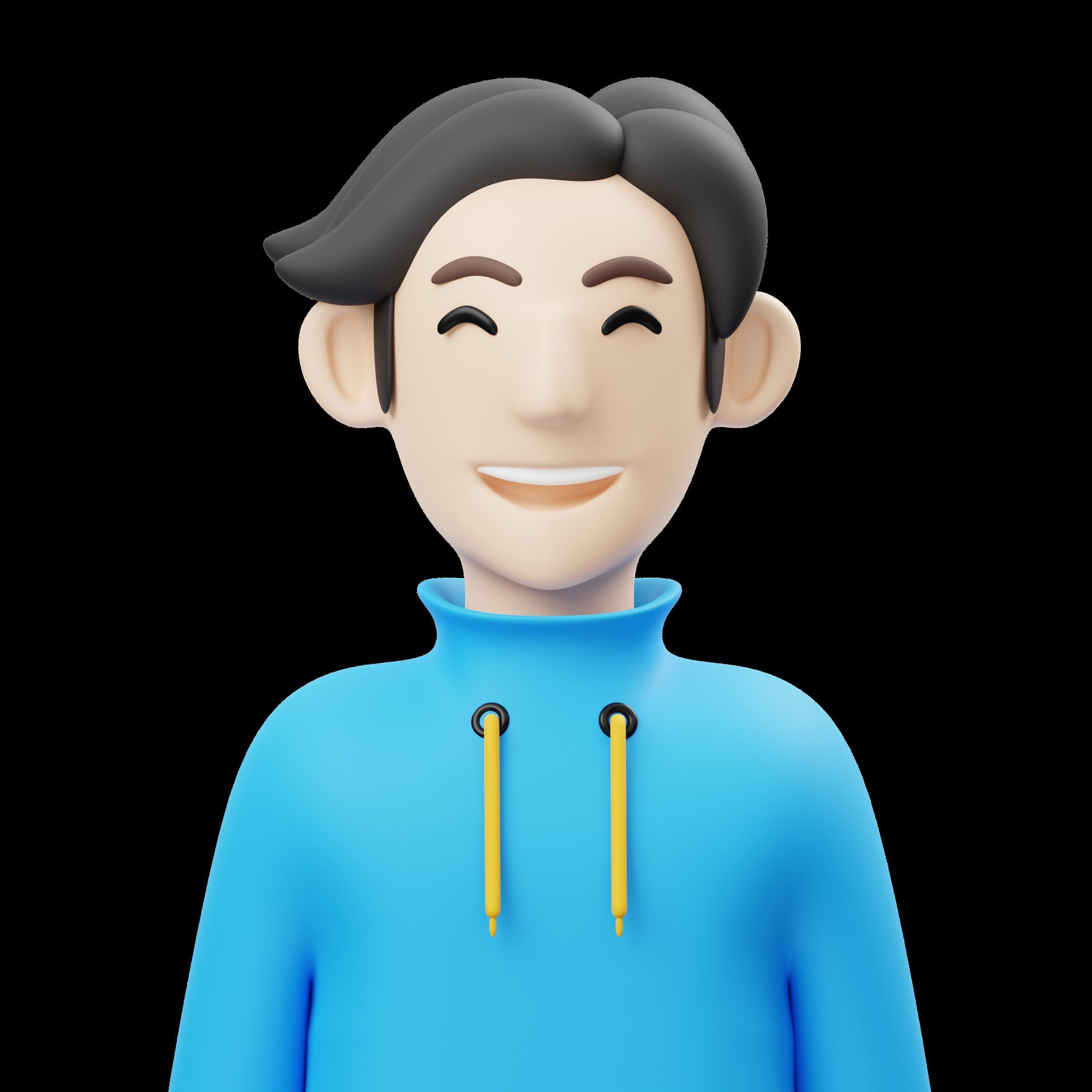 Avatar V3 3D Render Illustration 3D model_11