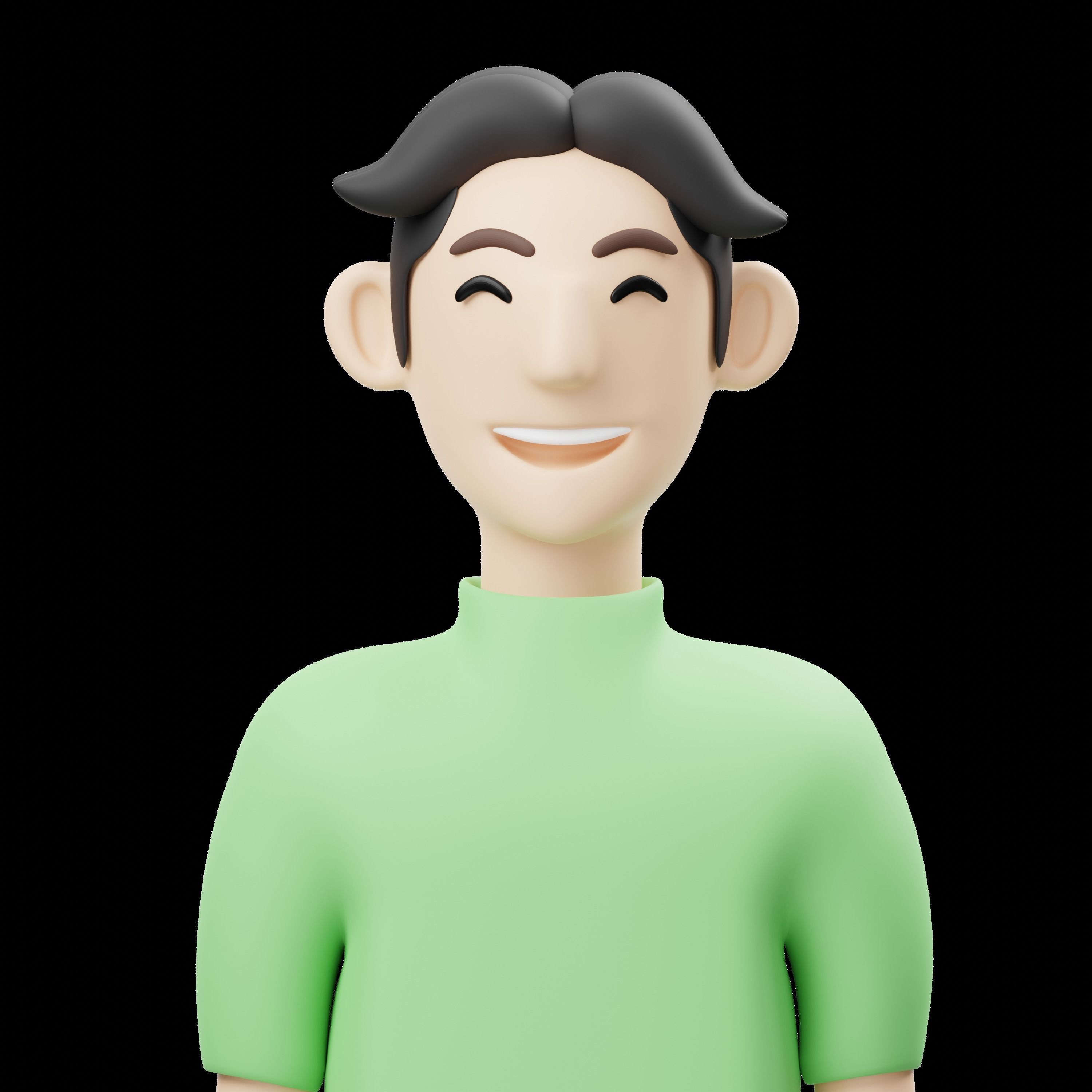 Avatar V3 3D Render Illustration 3D model_7