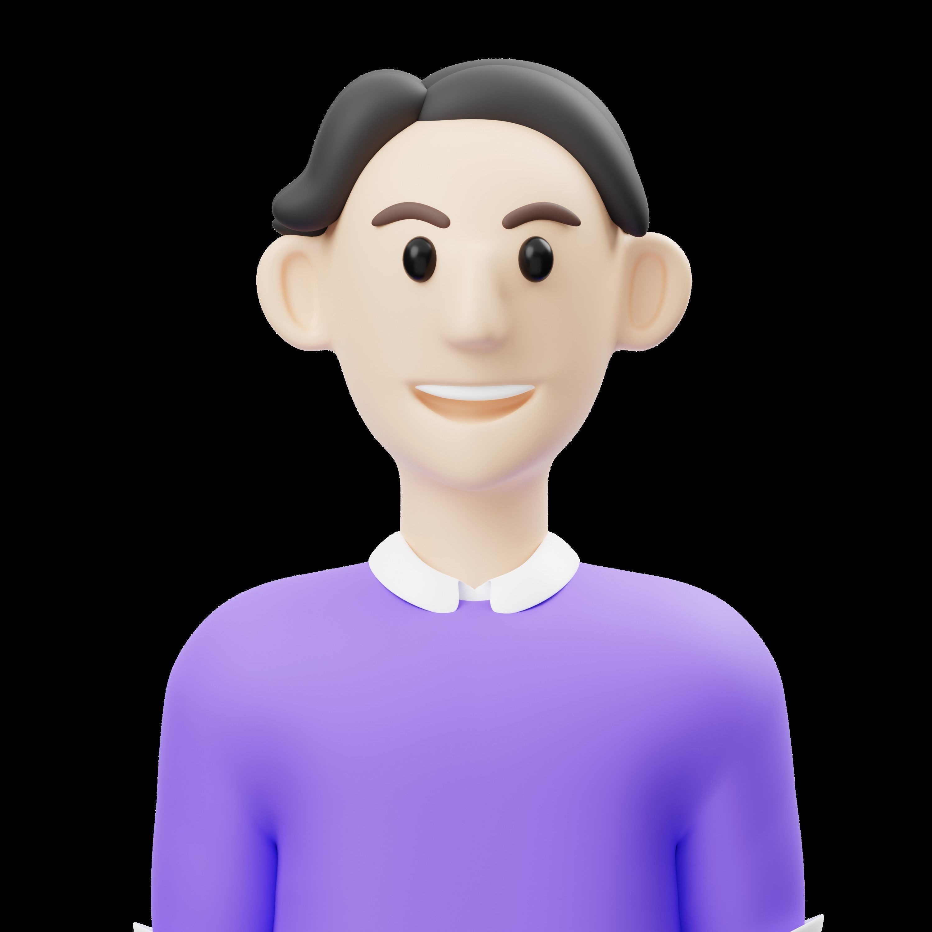 Avatar V3 3D Render Illustration 3D model_14