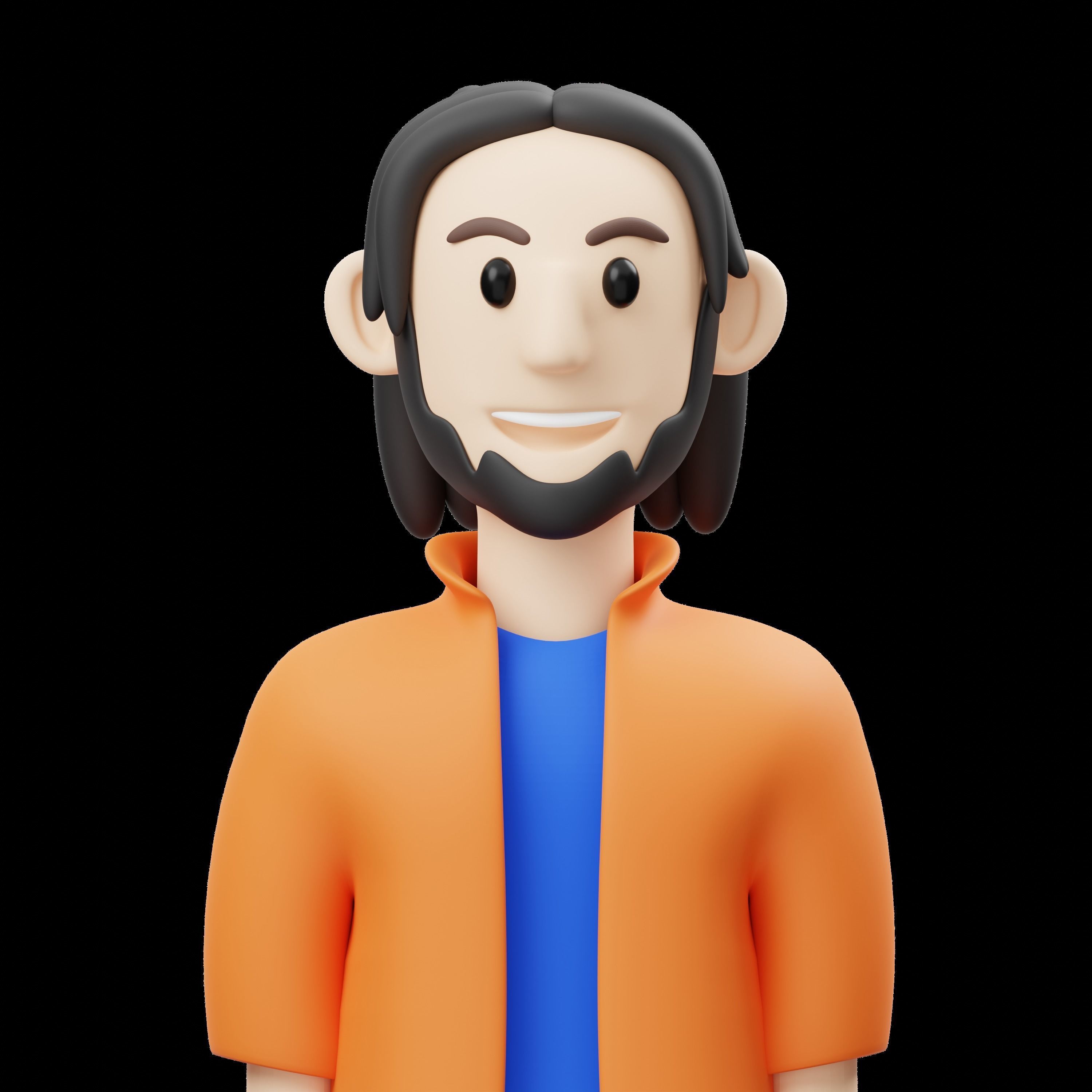 Avatar V3 3D Render Illustration 3D model_15