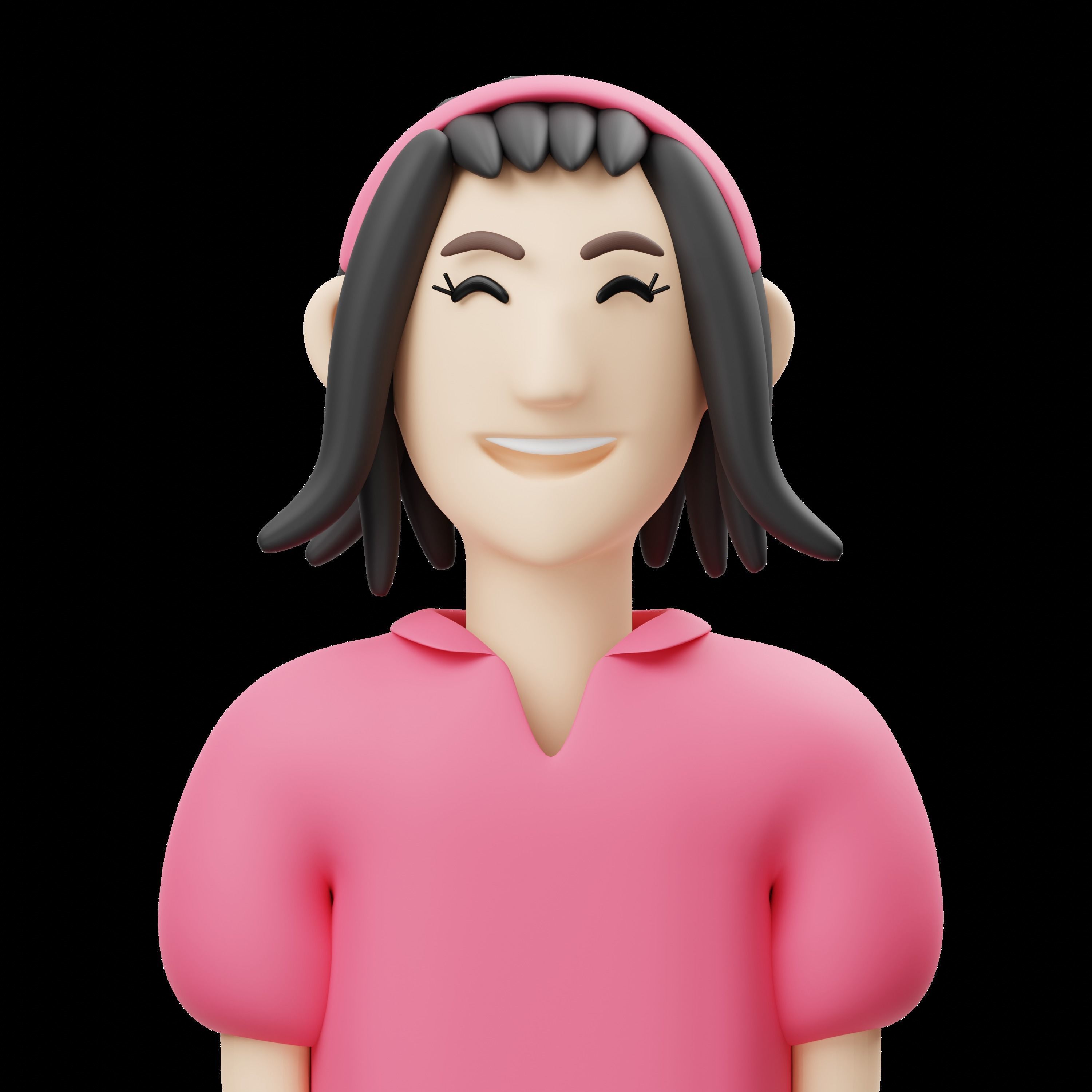 Avatar V3 3D Render Illustration 3D model_9