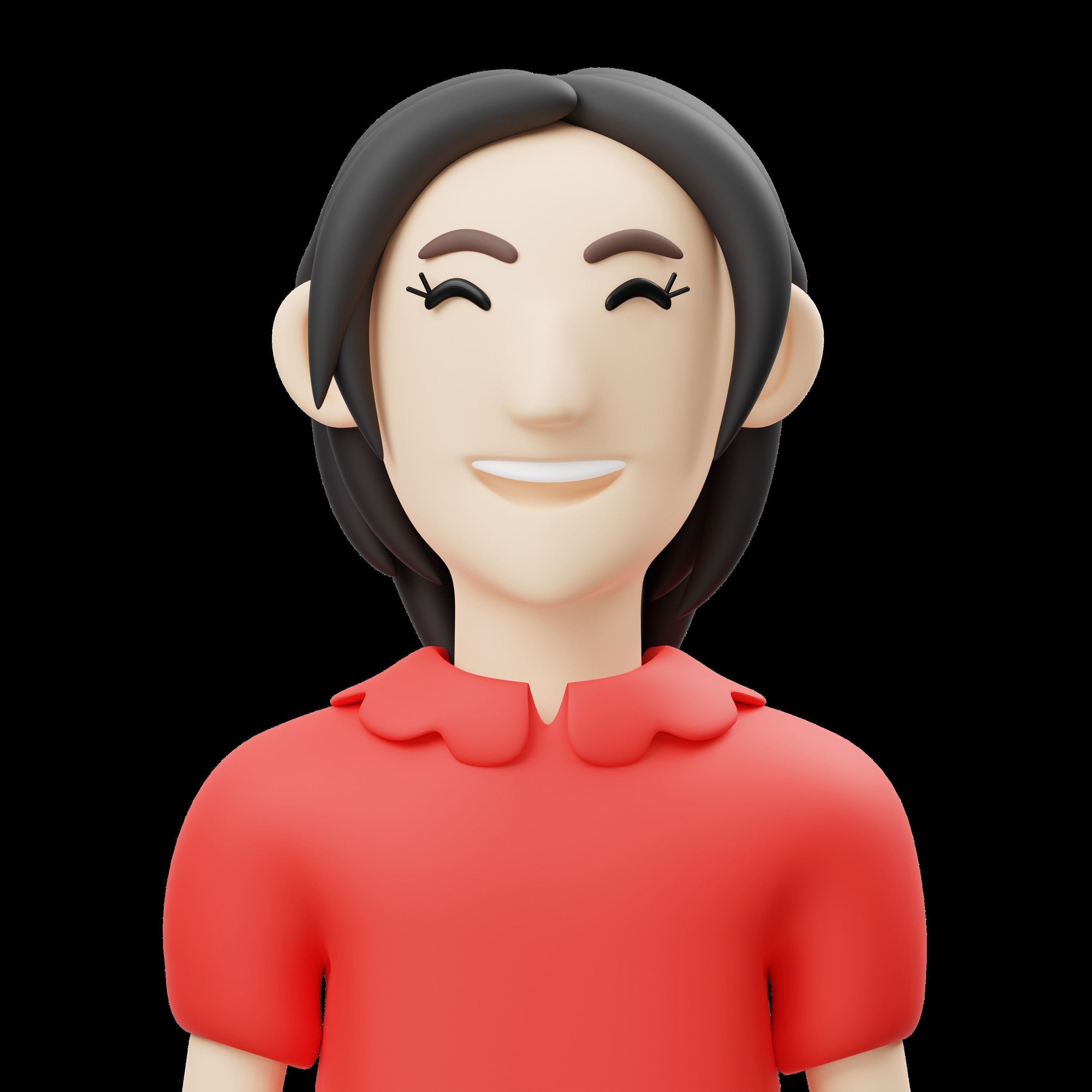 Avatar V3 3D Render Illustration 3D model_10