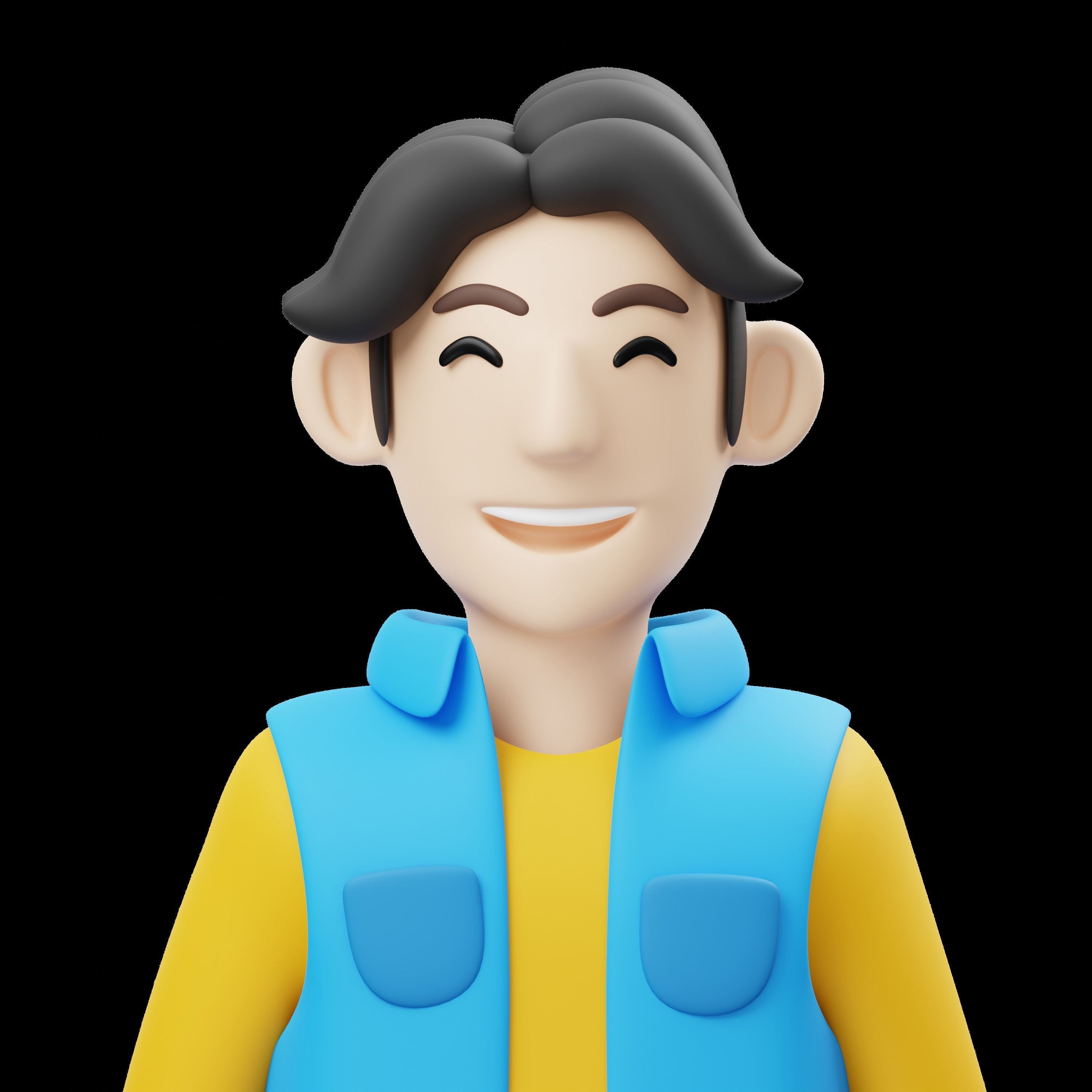 Avatar V3 3D Render Illustration 3D model_24