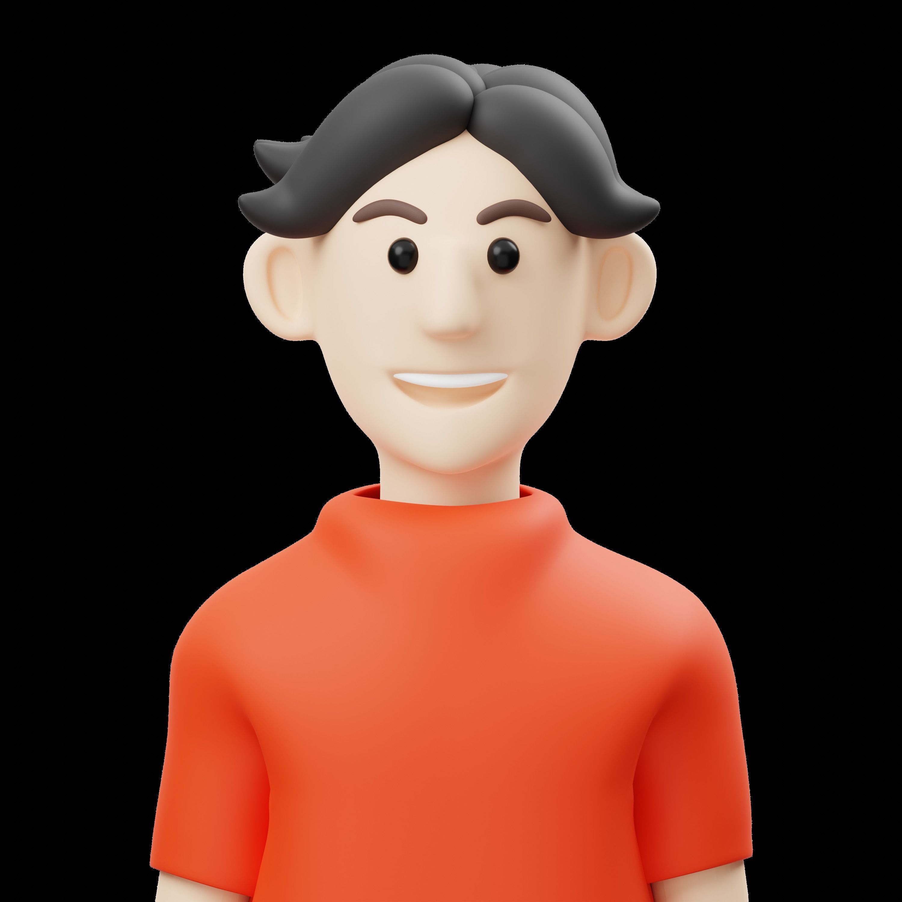 Avatar V3 3D Render Illustration 3D model_17