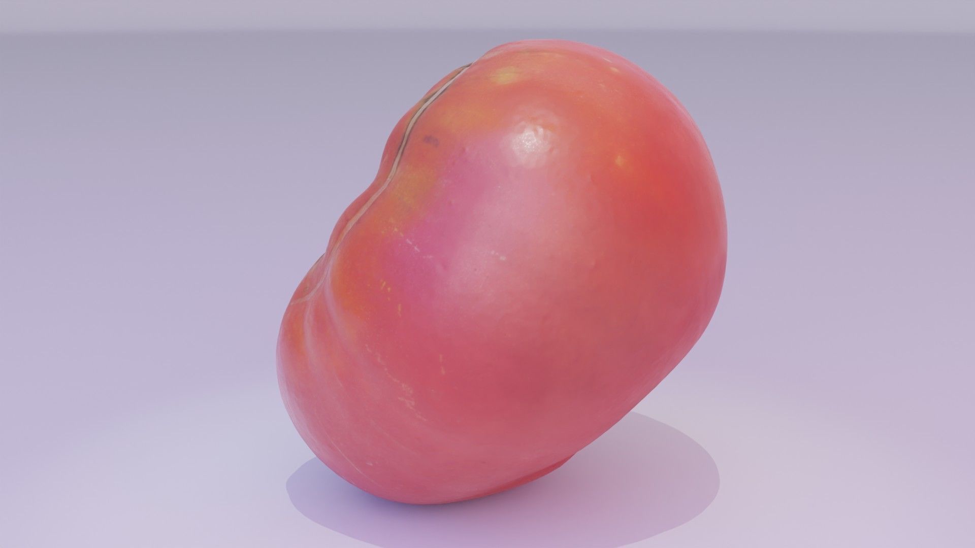 Tomato 01 high-poly 3D model_19