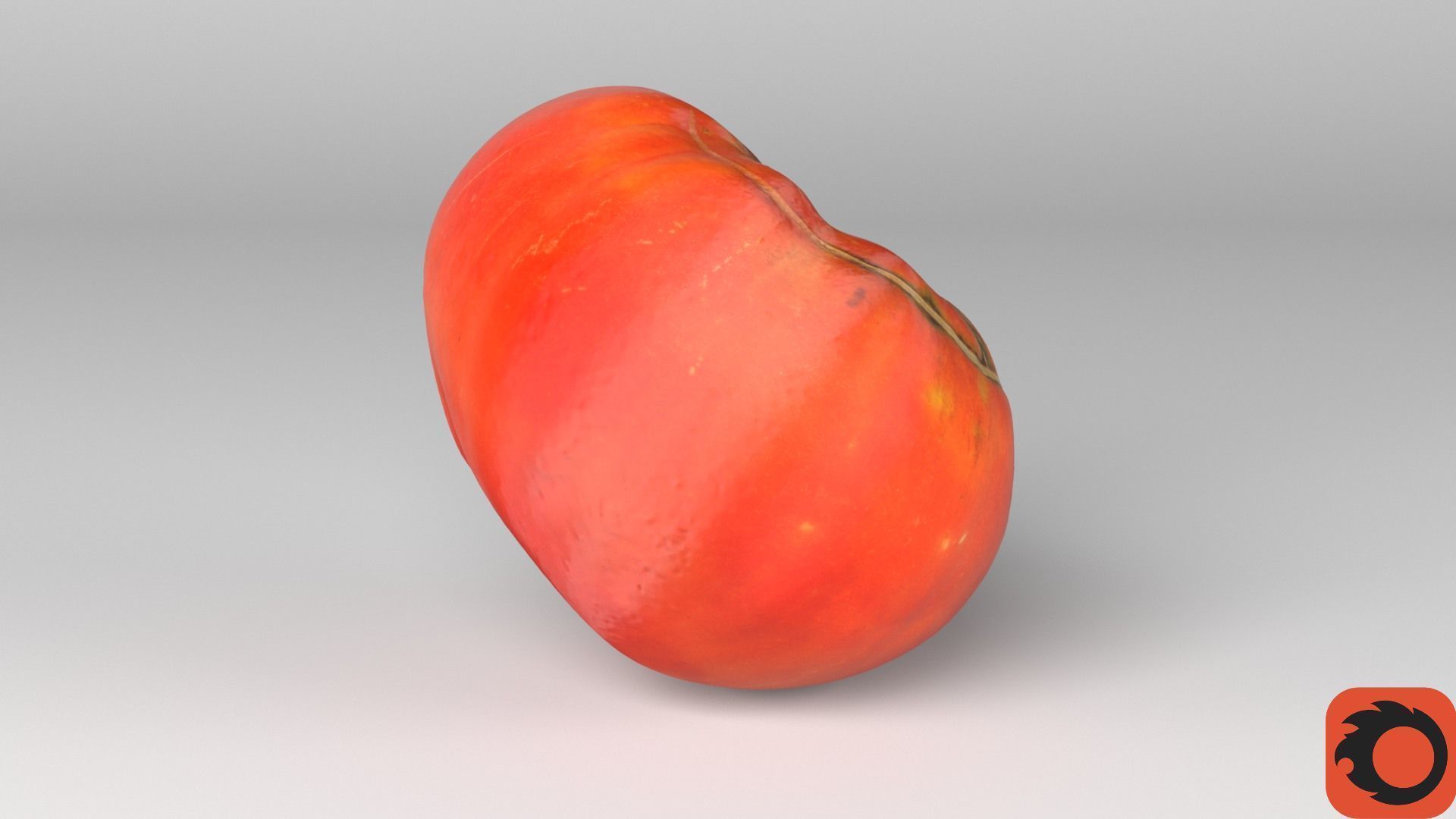 Tomato 01 high-poly 3D model_37