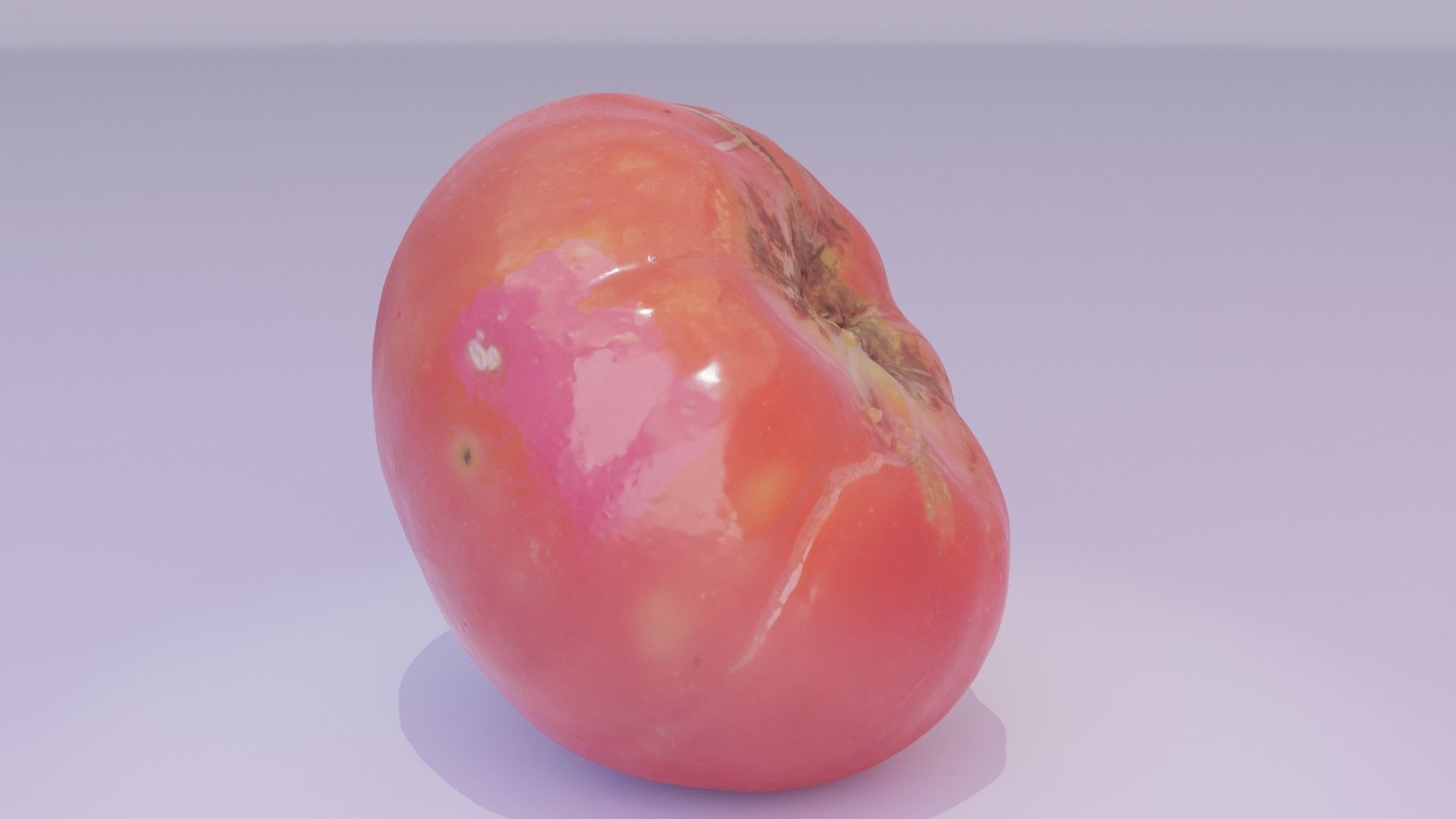 Tomato 01 high-poly 3D model_14