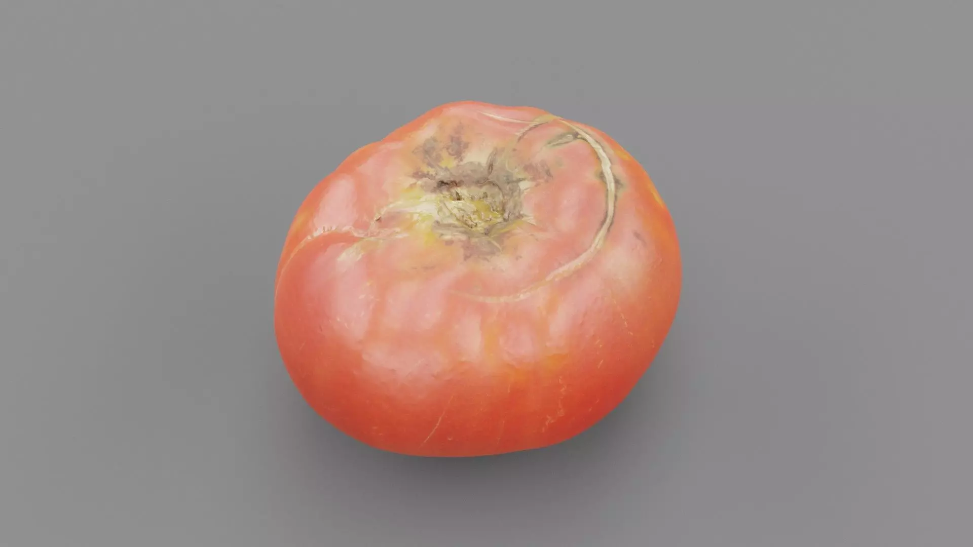 Tomato 01 high-poly 3D model_0