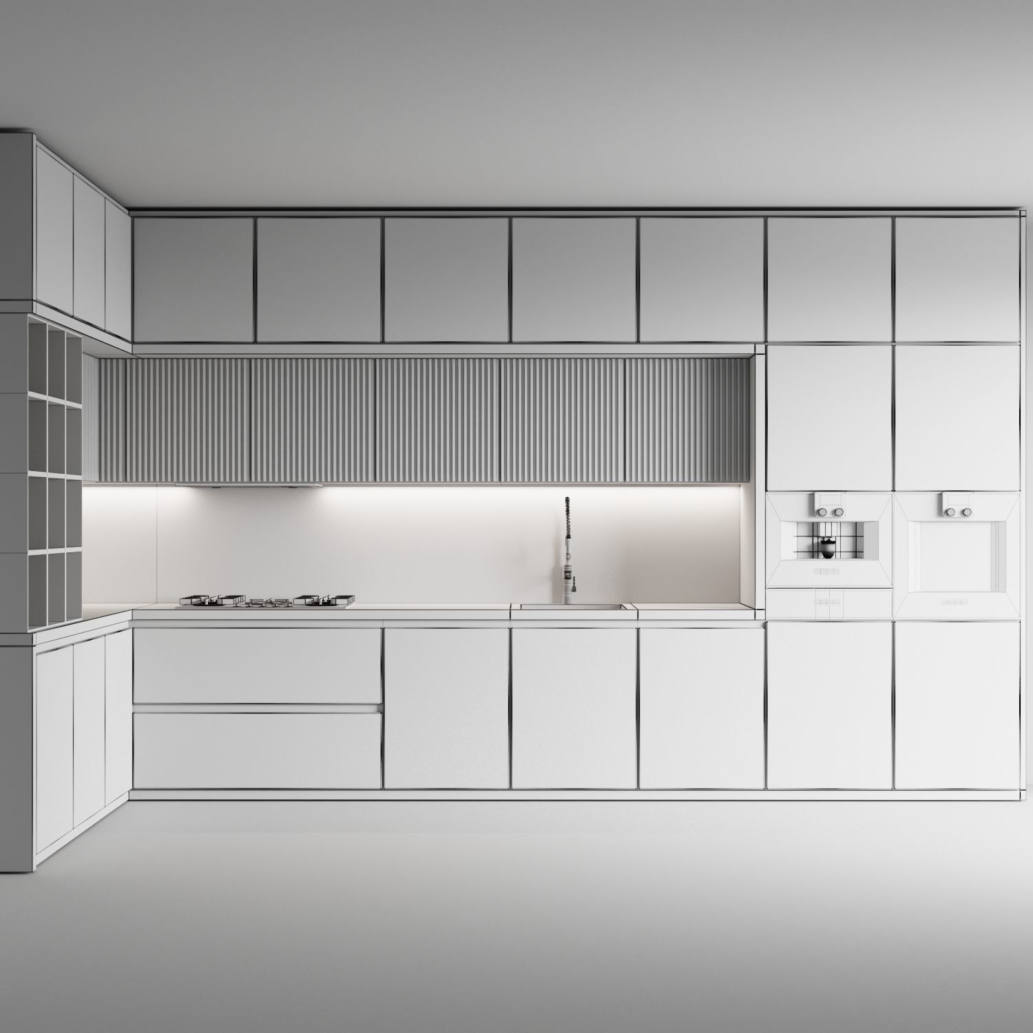 kitchen 043 3D model_6