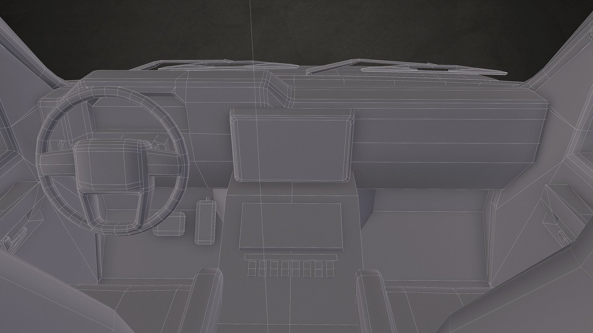 Ambulance Type 3 - V2 Low-poly 3D model_21