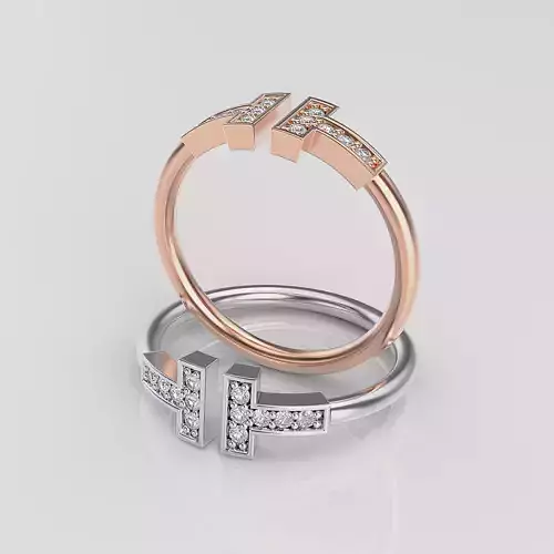 Women ring 3D print model