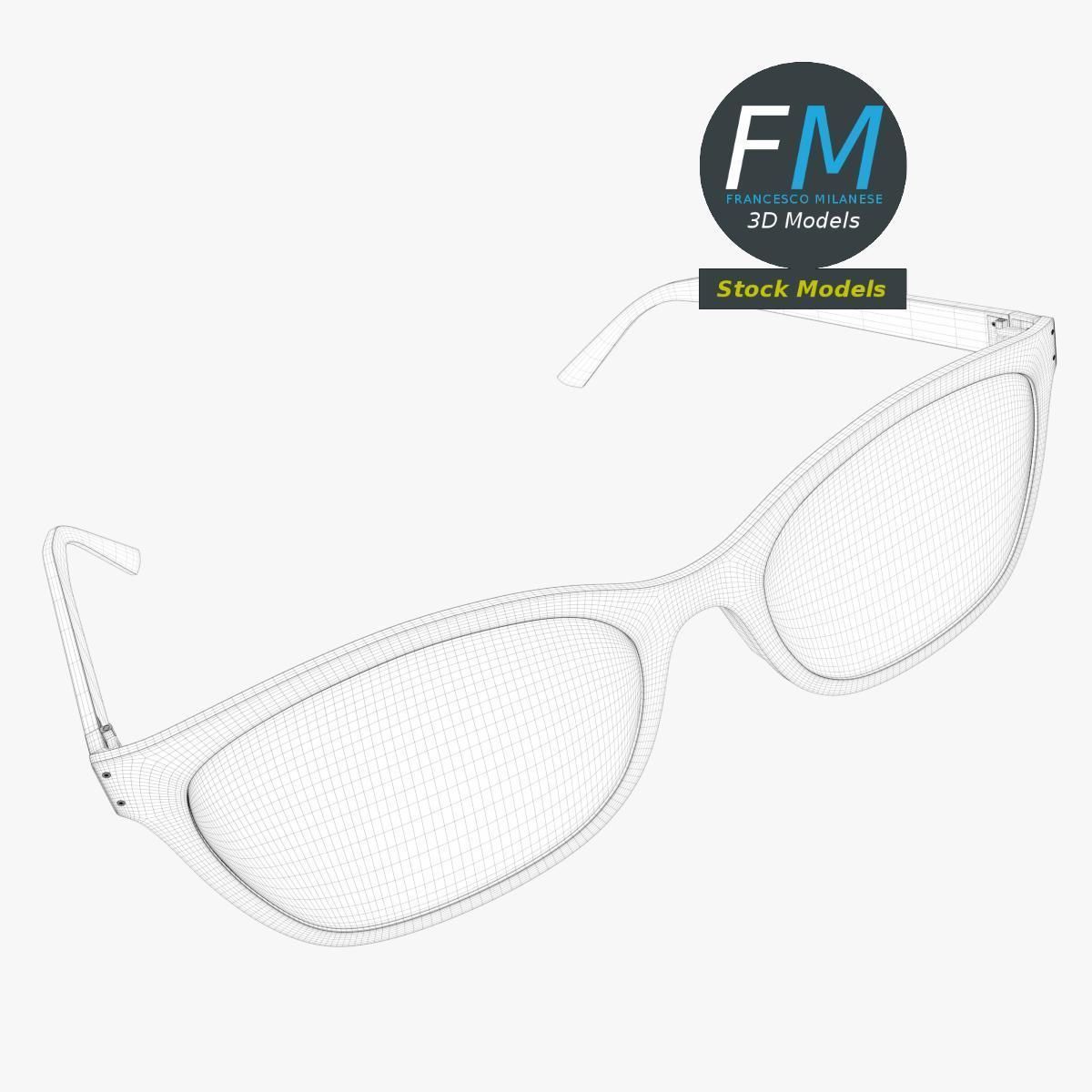 Glasses Wellington 3D model_7