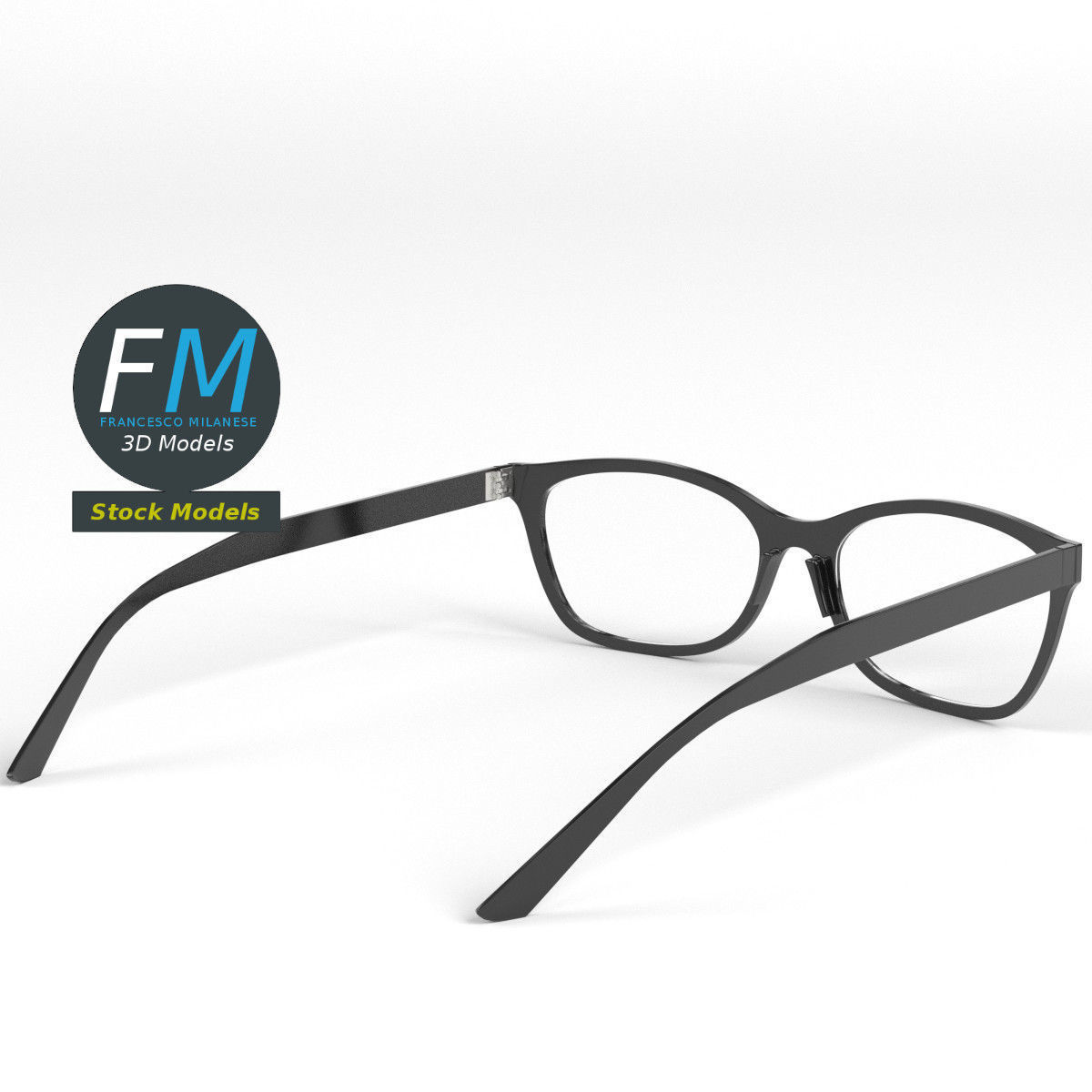 Glasses Wellington 3D model_4