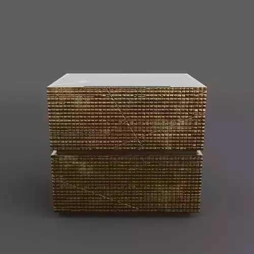 BD 06 Bedside Table with interior designed by Bartoli Design