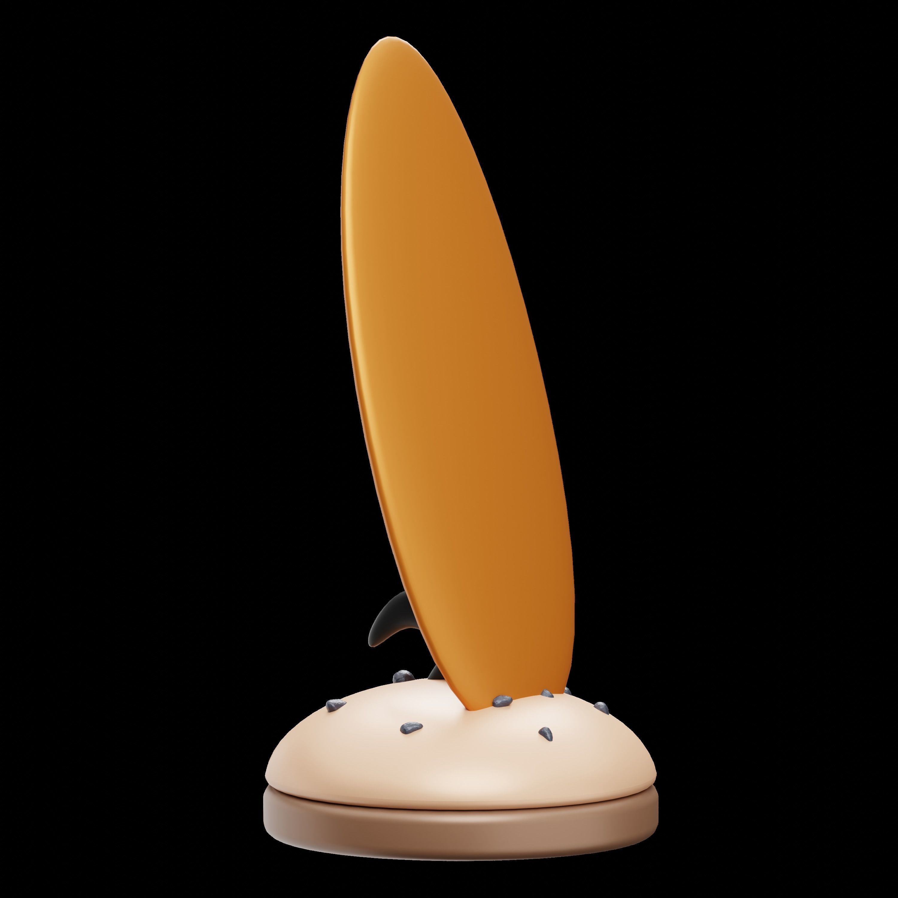 Summer 3D Illustration Low-poly 3D model_19