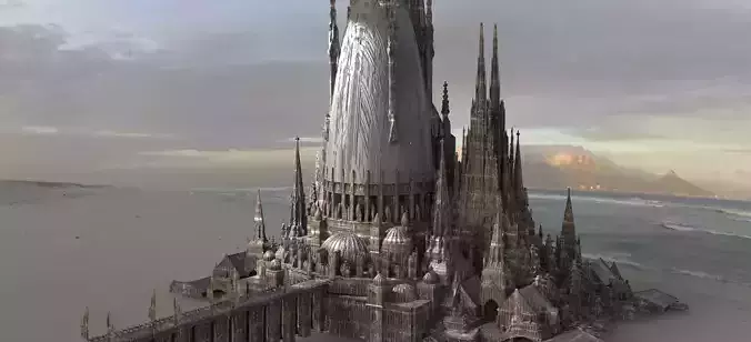 Barbarian Grand Hyborian Palace structure 