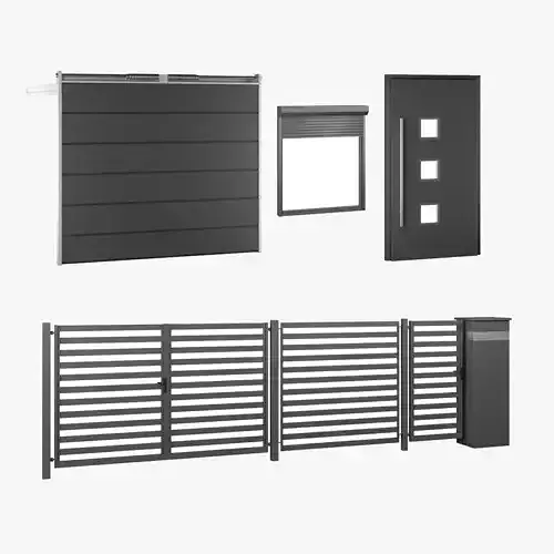 Collection of Gate Window and Door 
