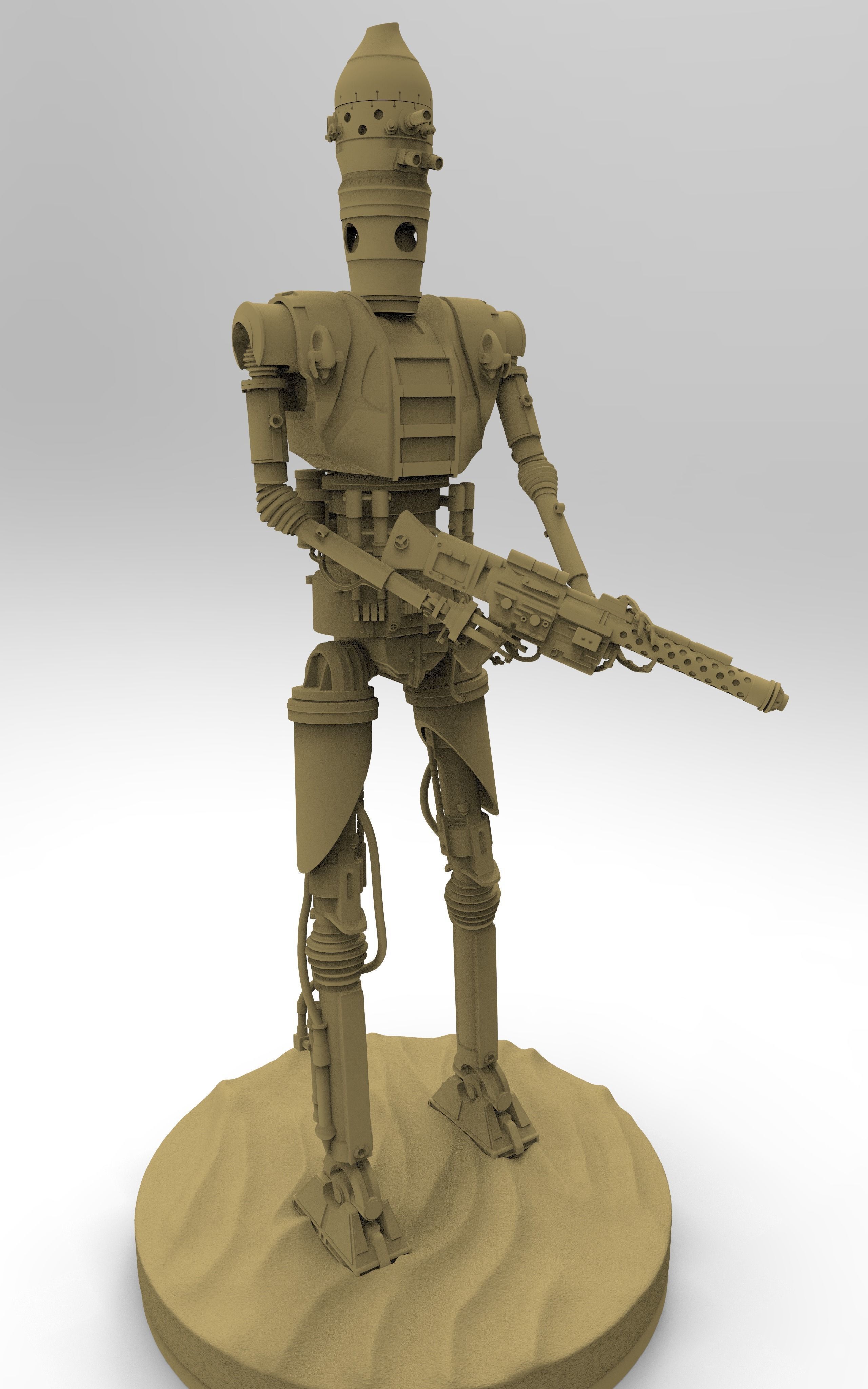 IG-11 from mandalorian 3D print model_15