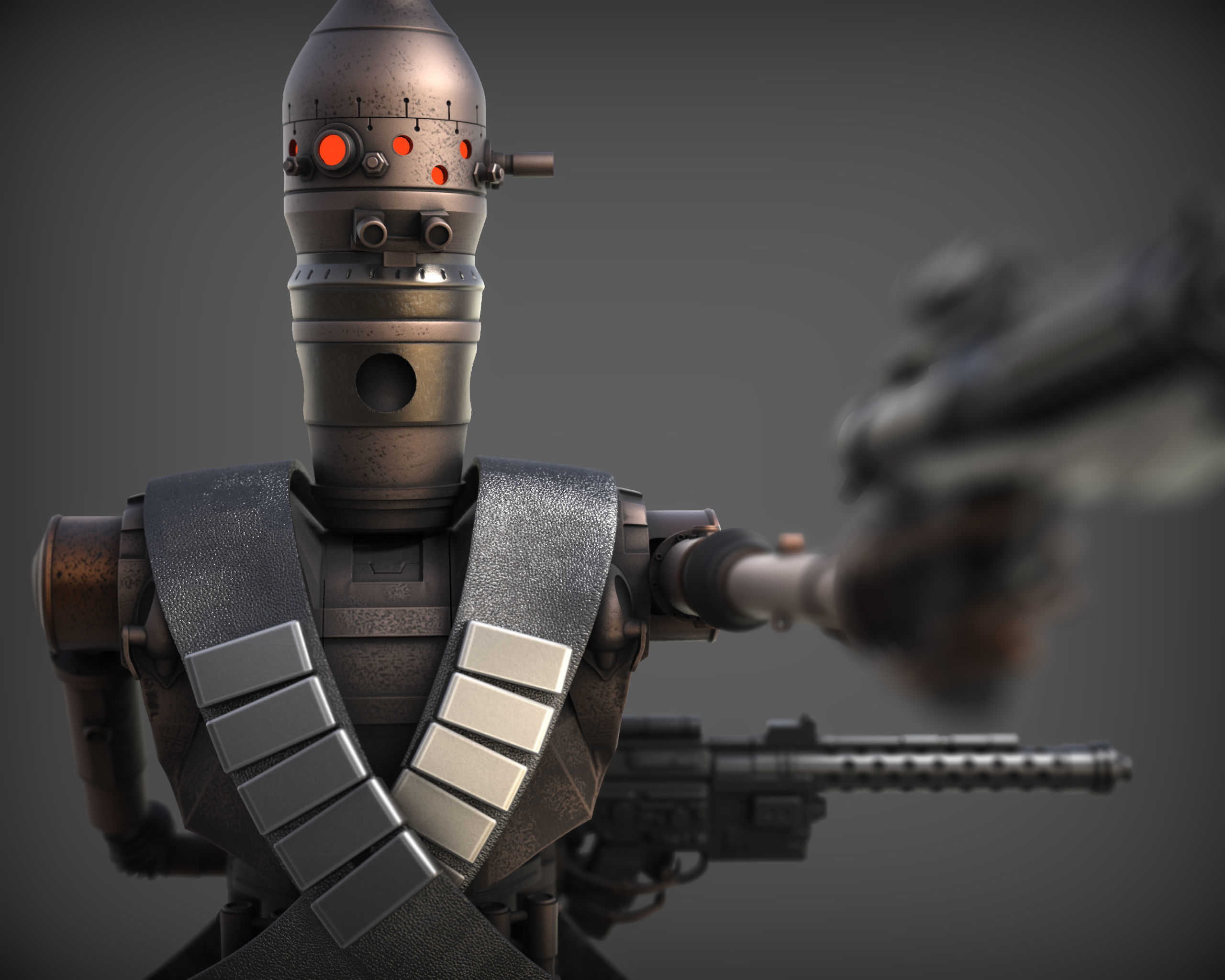 IG-11 from mandalorian 3D print model_5