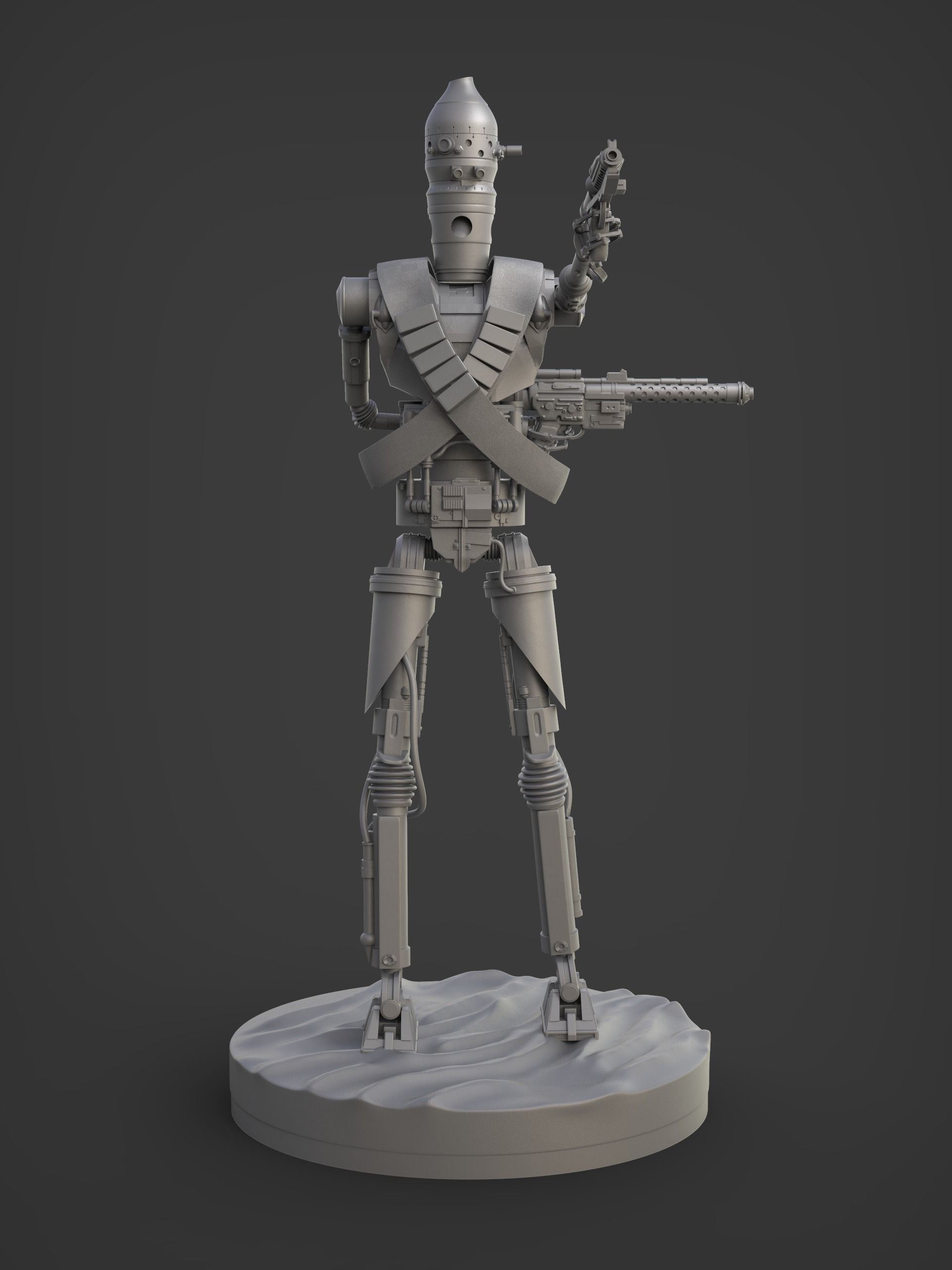 IG-11 from mandalorian 3D print model_14