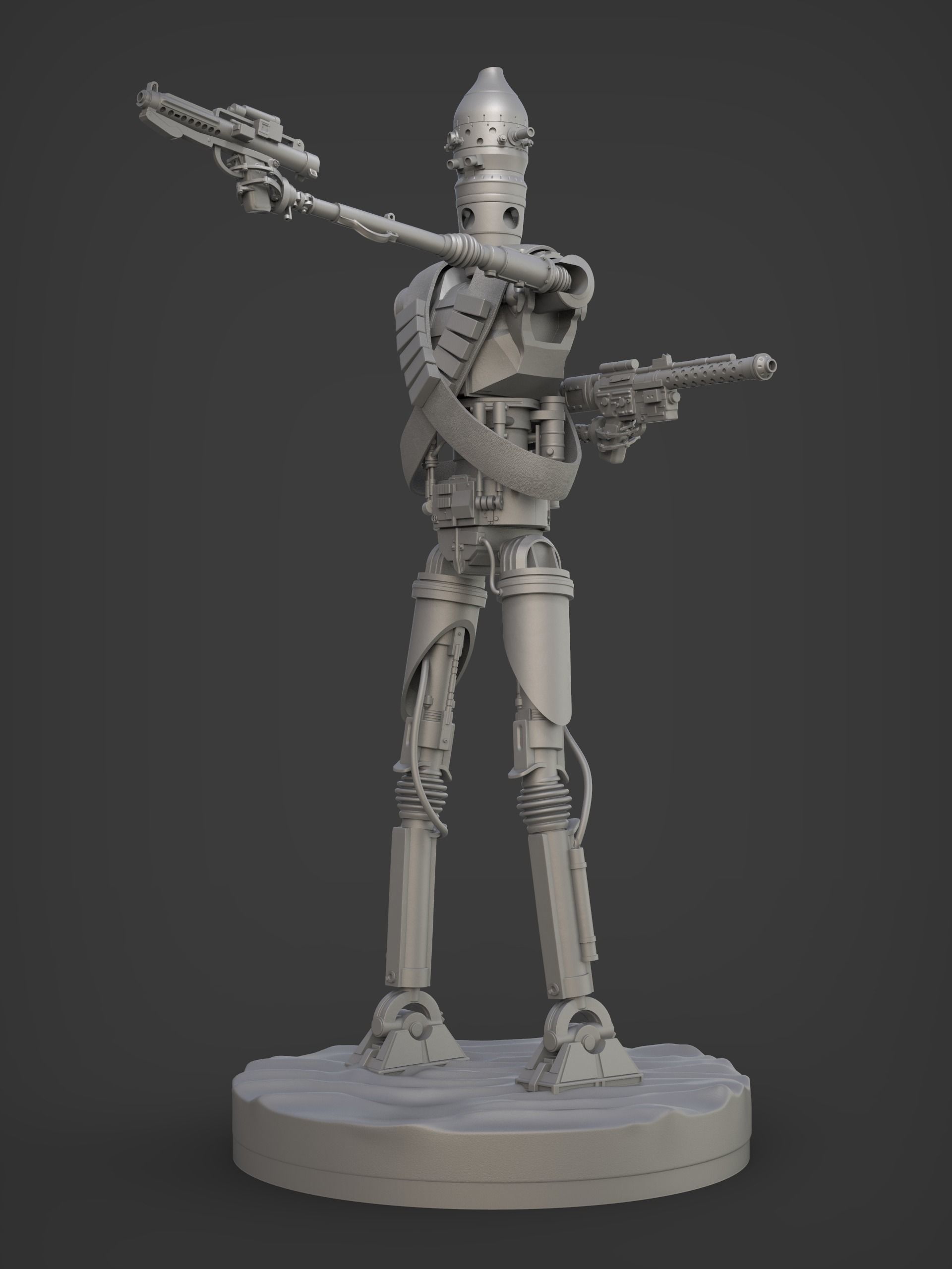 IG-11 from mandalorian 3D print model_32