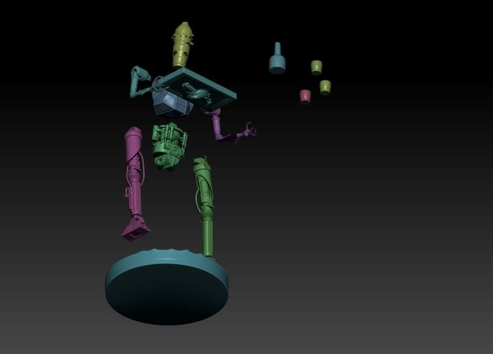 IG-11 from mandalorian 3D print model_6