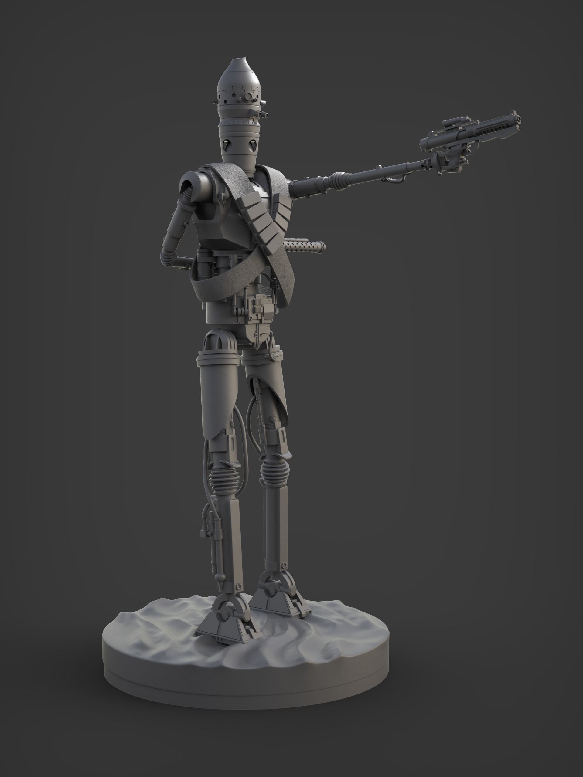 IG-11 from mandalorian 3D print model_33
