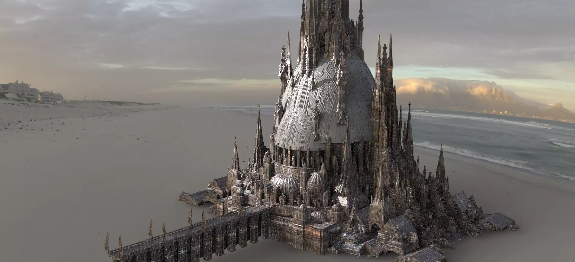 Barbarian Grand Hyborian City 2 designs 3D model_0