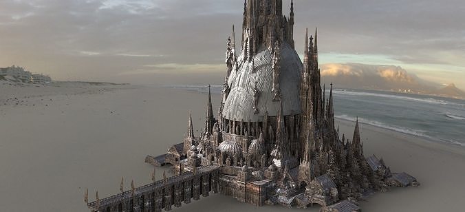 Barbarian Grand Hyborian City 2 designs 3D model