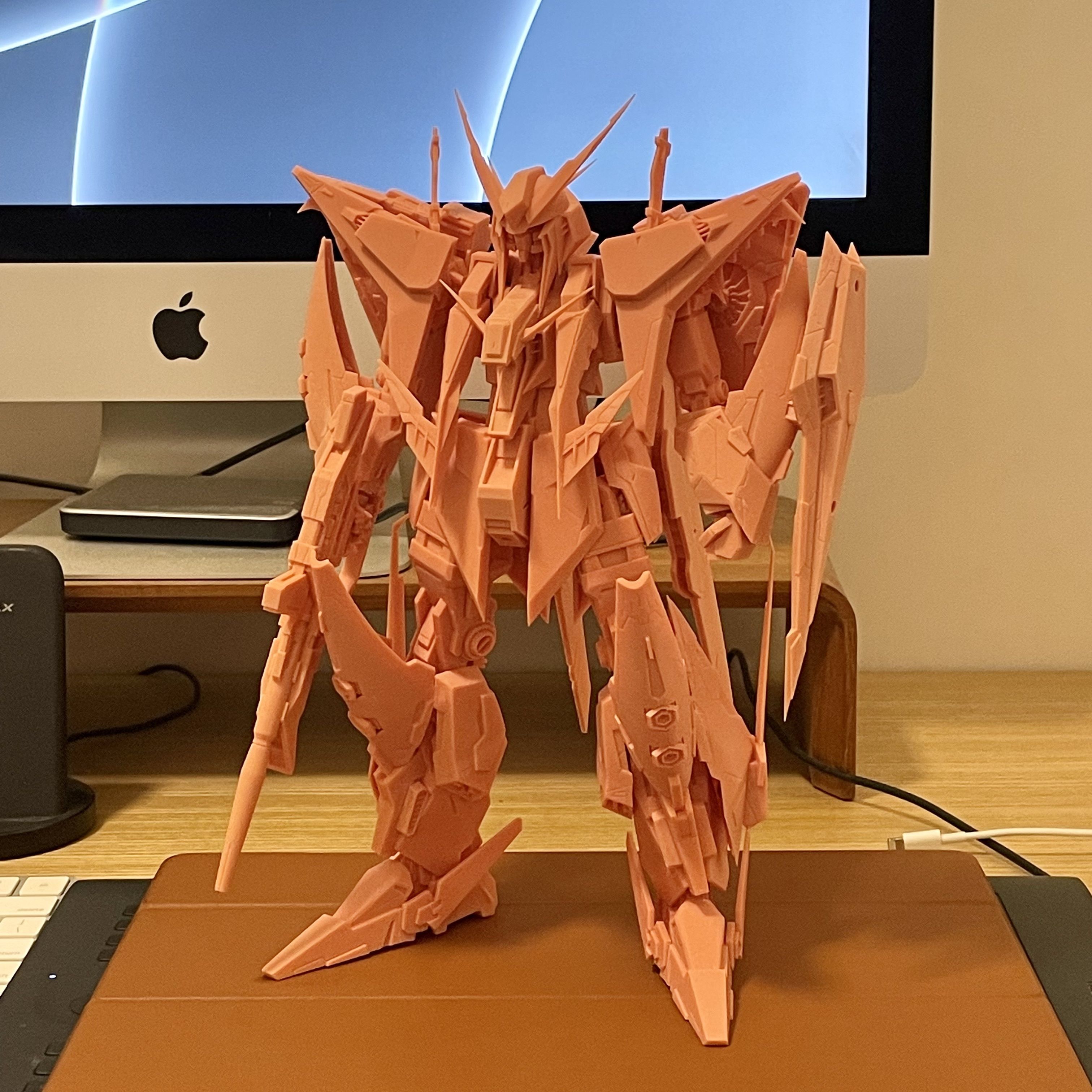 Xi Gundam 3D print model_3