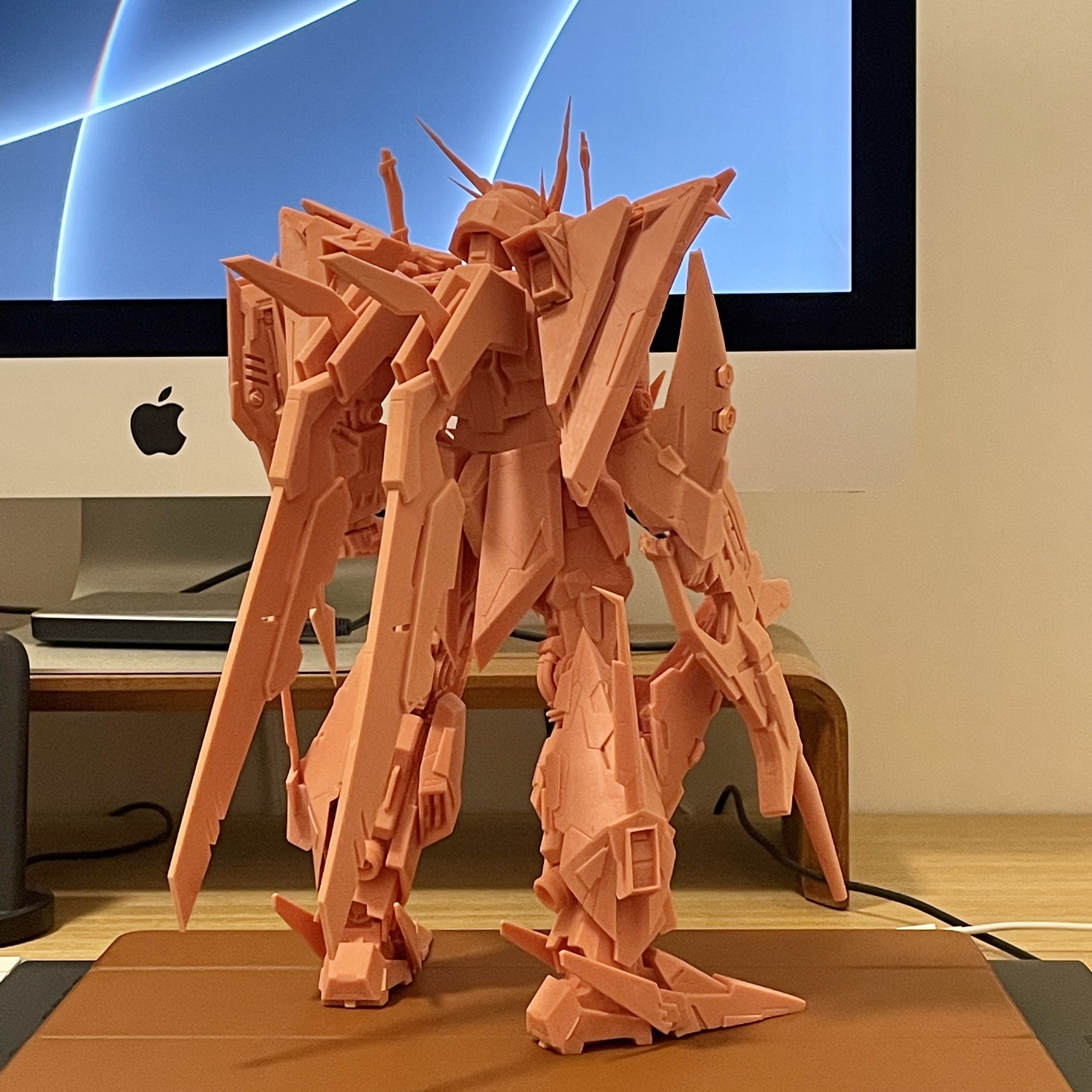 Xi Gundam 3D print model_4