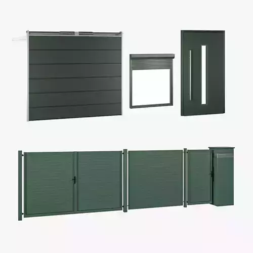 Collection of Gate Window and Door