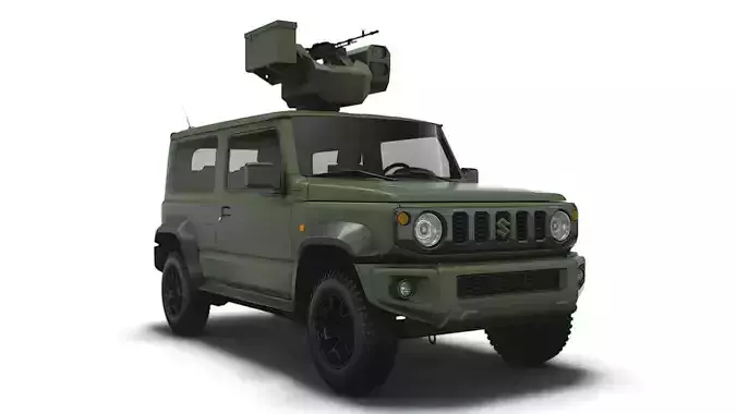 Suzuki Jimny Military DKBM 2022 3D model