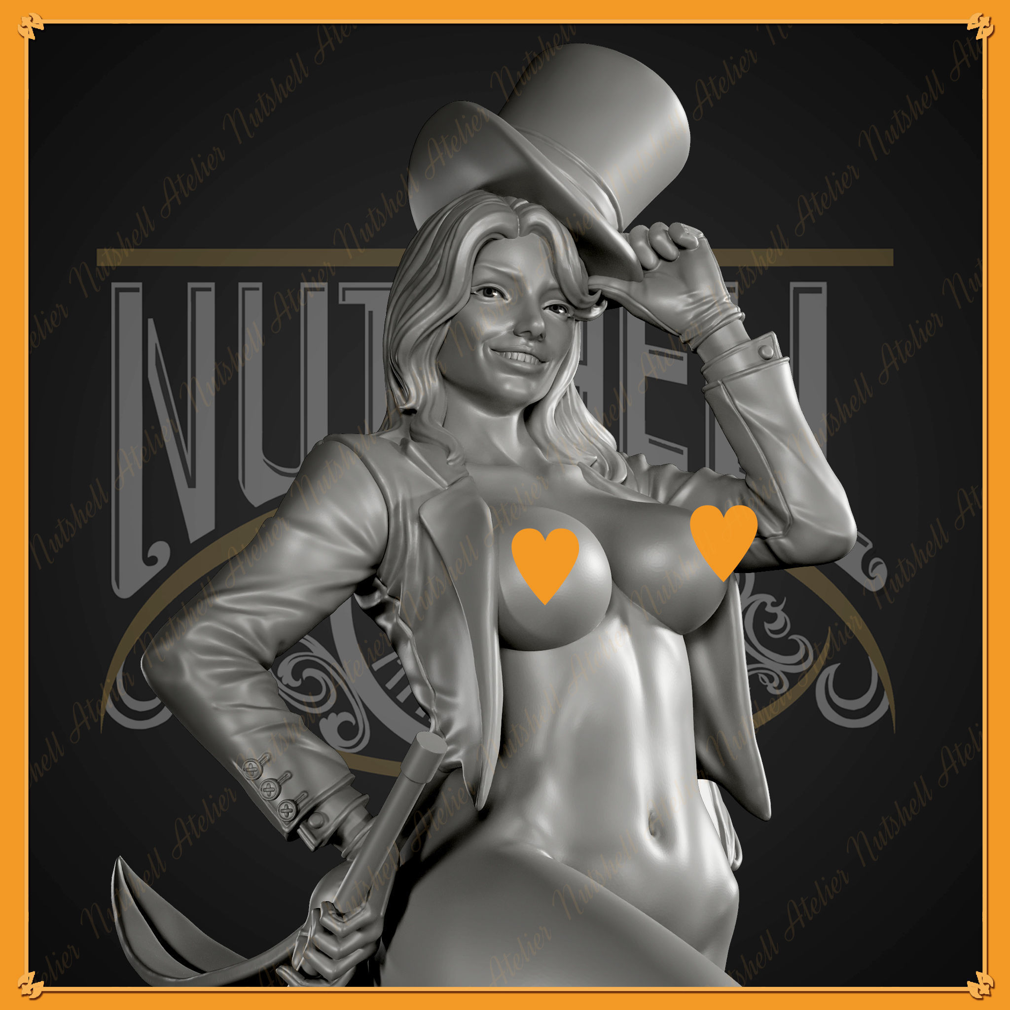 Nutshell Atelier - Magician - NSFW 3D print model_8