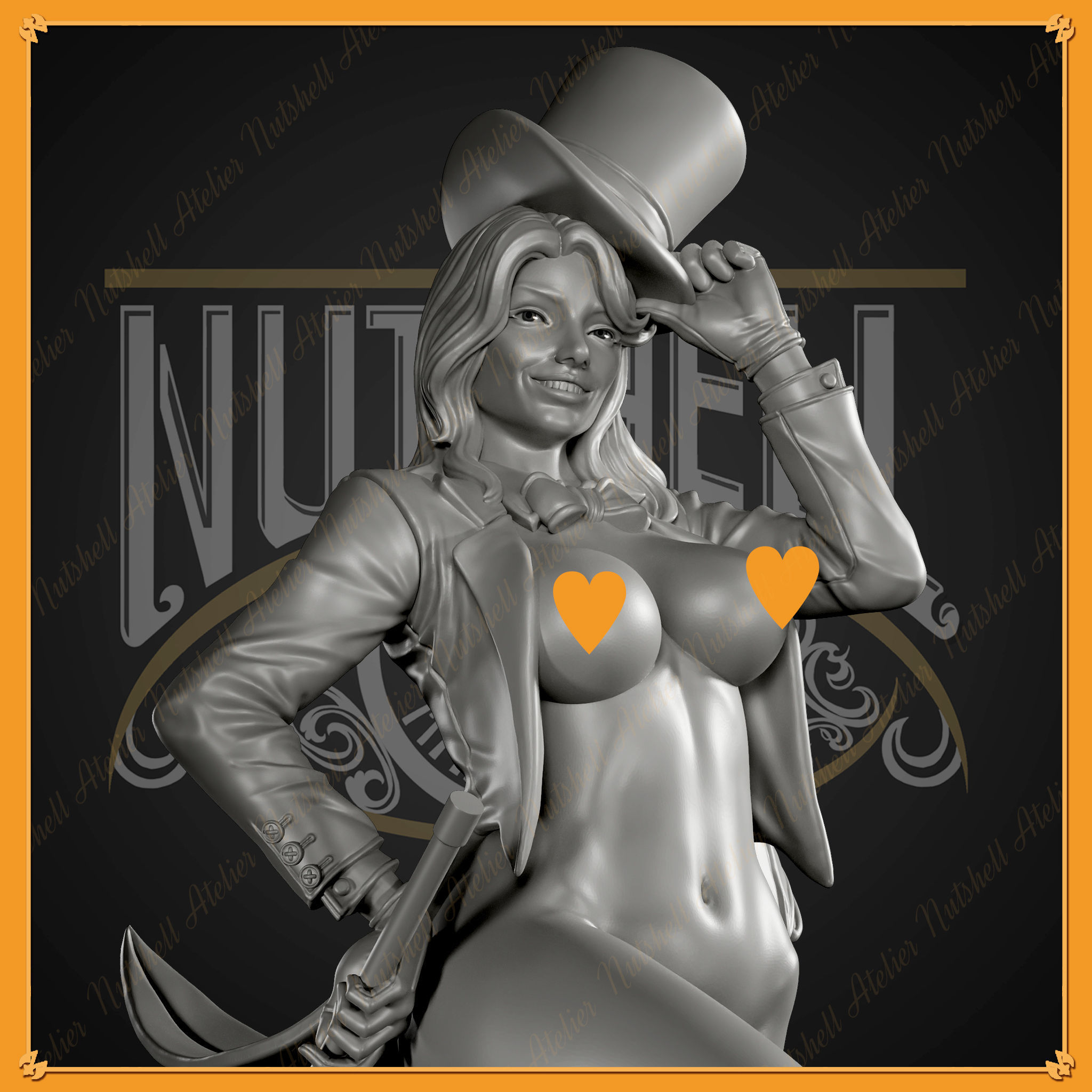 Nutshell Atelier - Magician - NSFW 3D print model_9