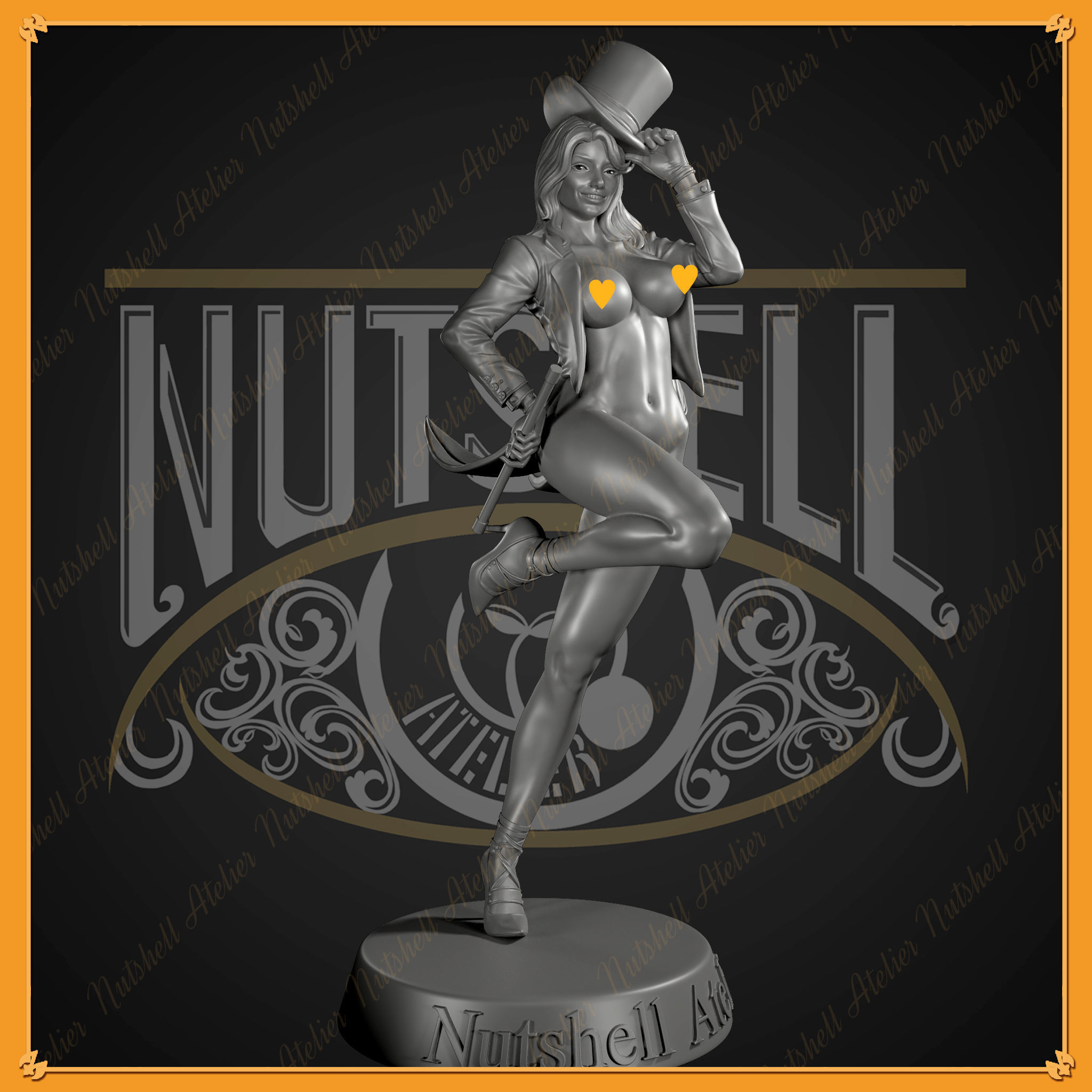 Nutshell Atelier - Magician - NSFW 3D print model_2