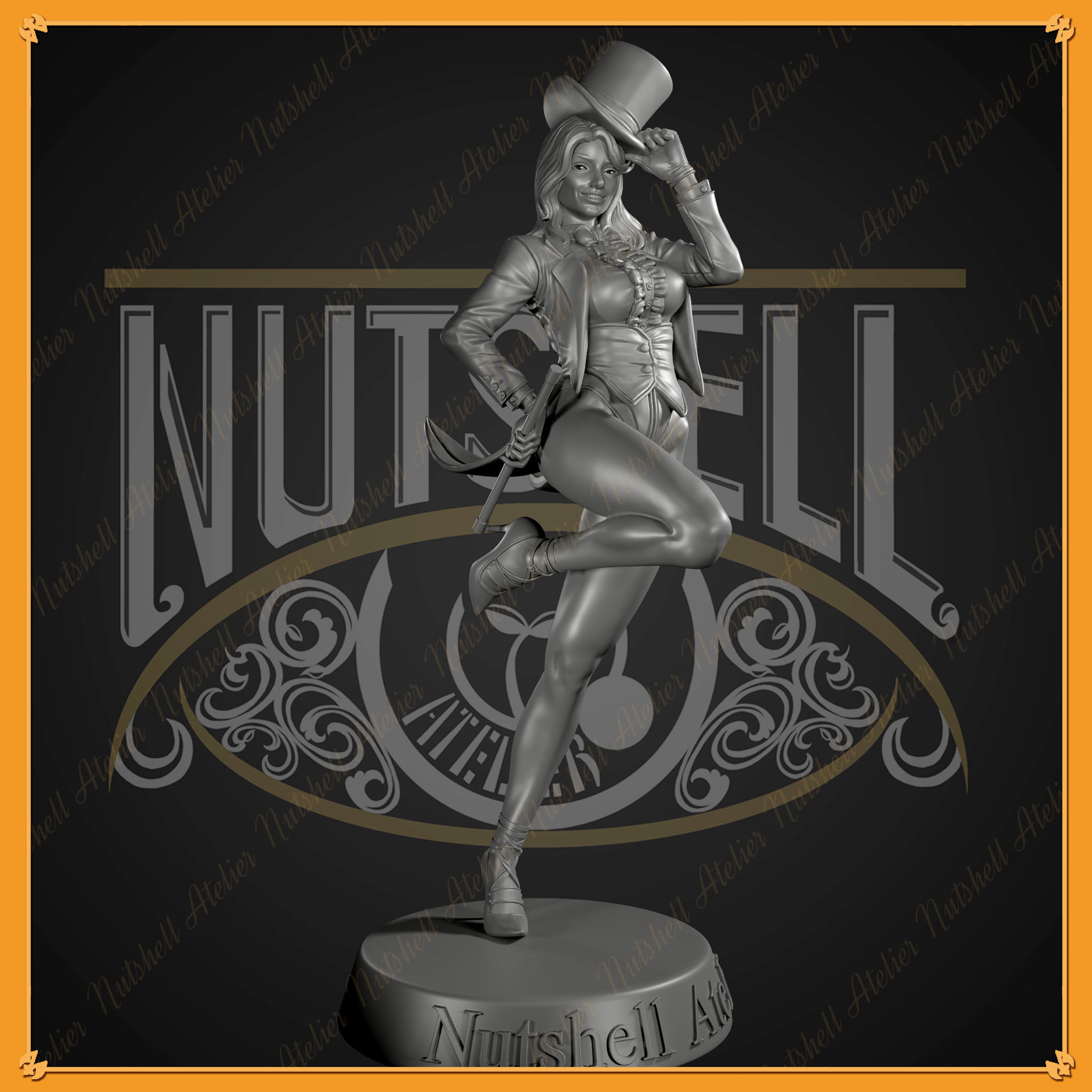 Nutshell Atelier - Magician - NSFW 3D print model_1