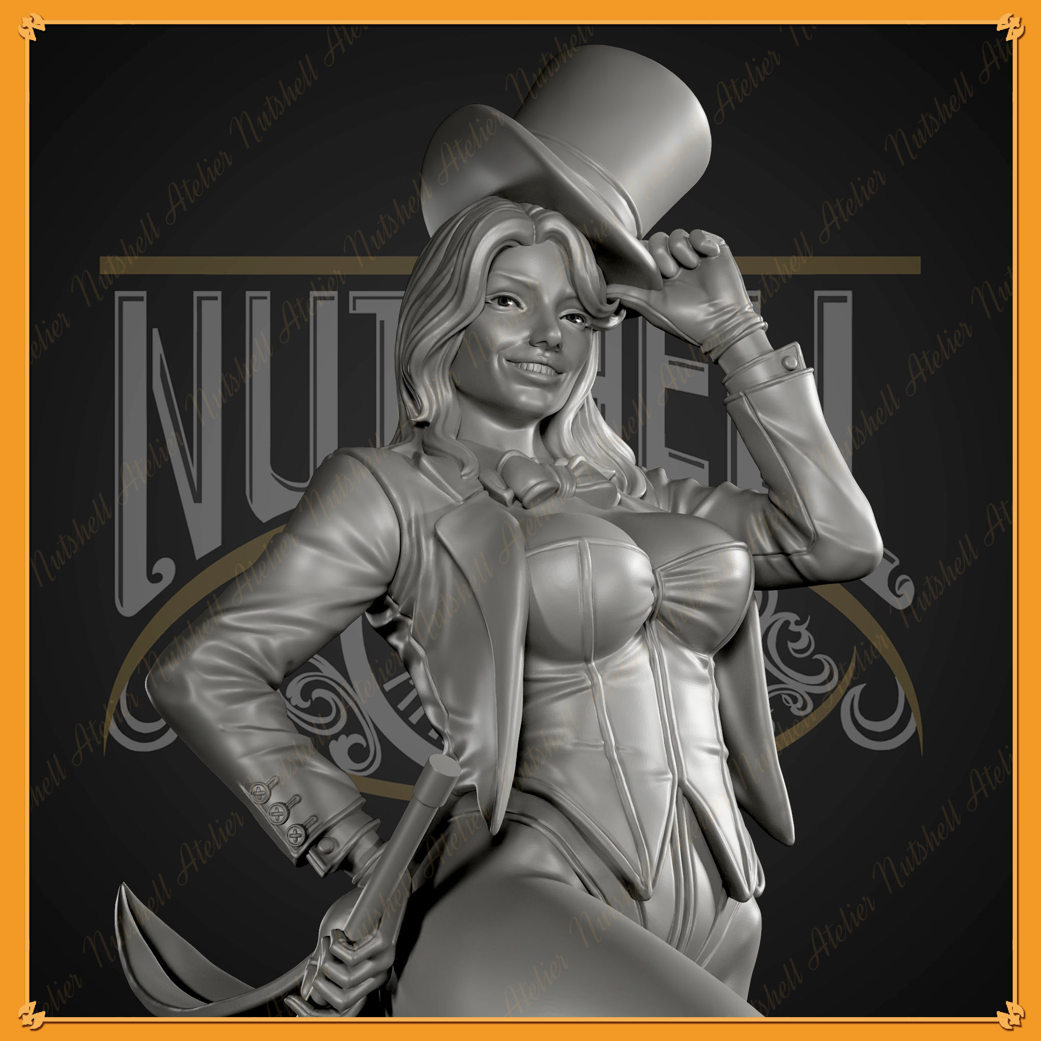 Nutshell Atelier - Magician - NSFW 3D print model_10