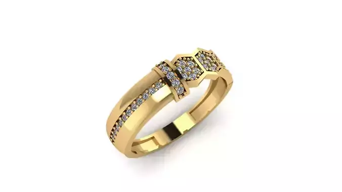 wedding Ring cocktail gemstone printable collection B 011