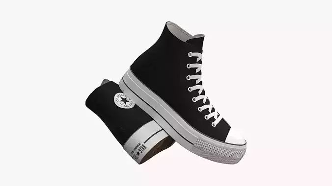 Chuck Taylor All Star Lift Platform High Top Black