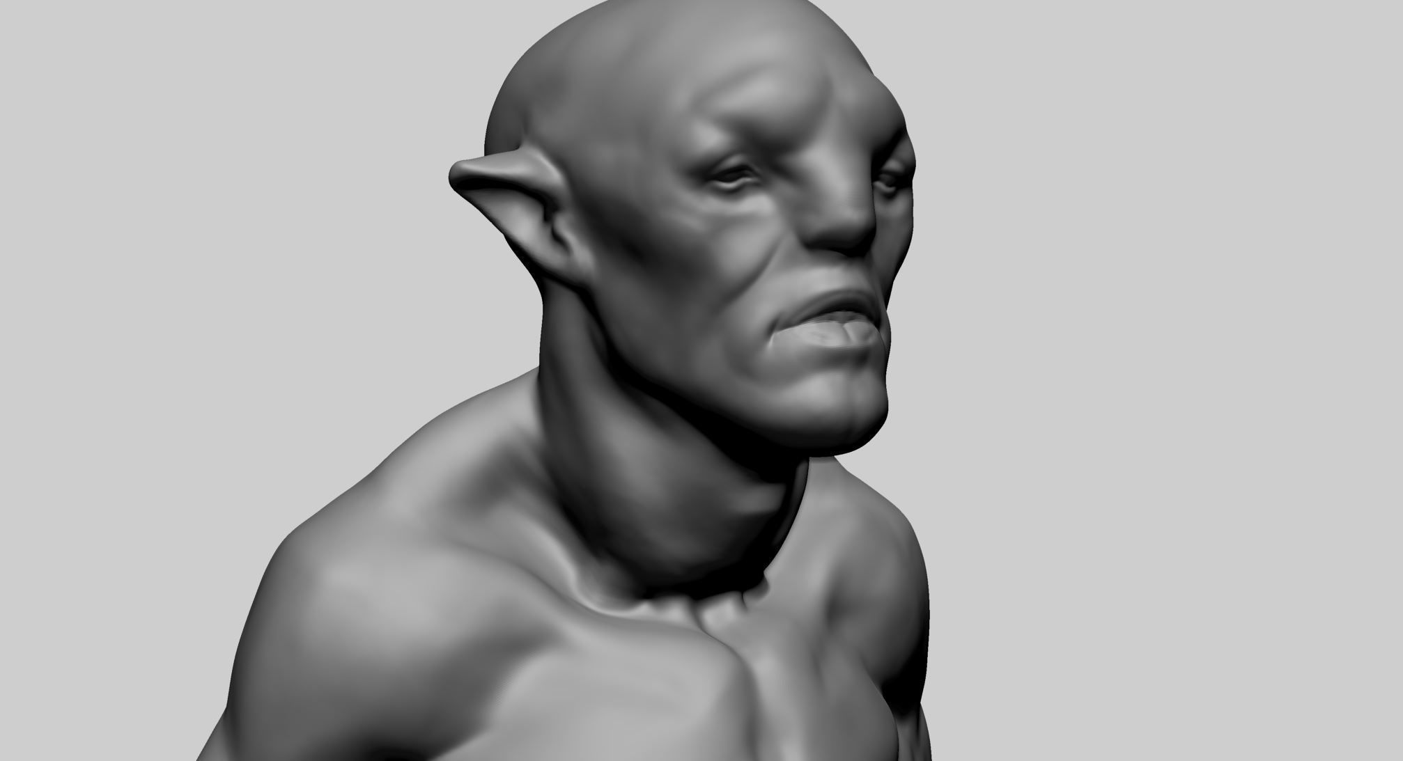 Creature Body A 3D model_11