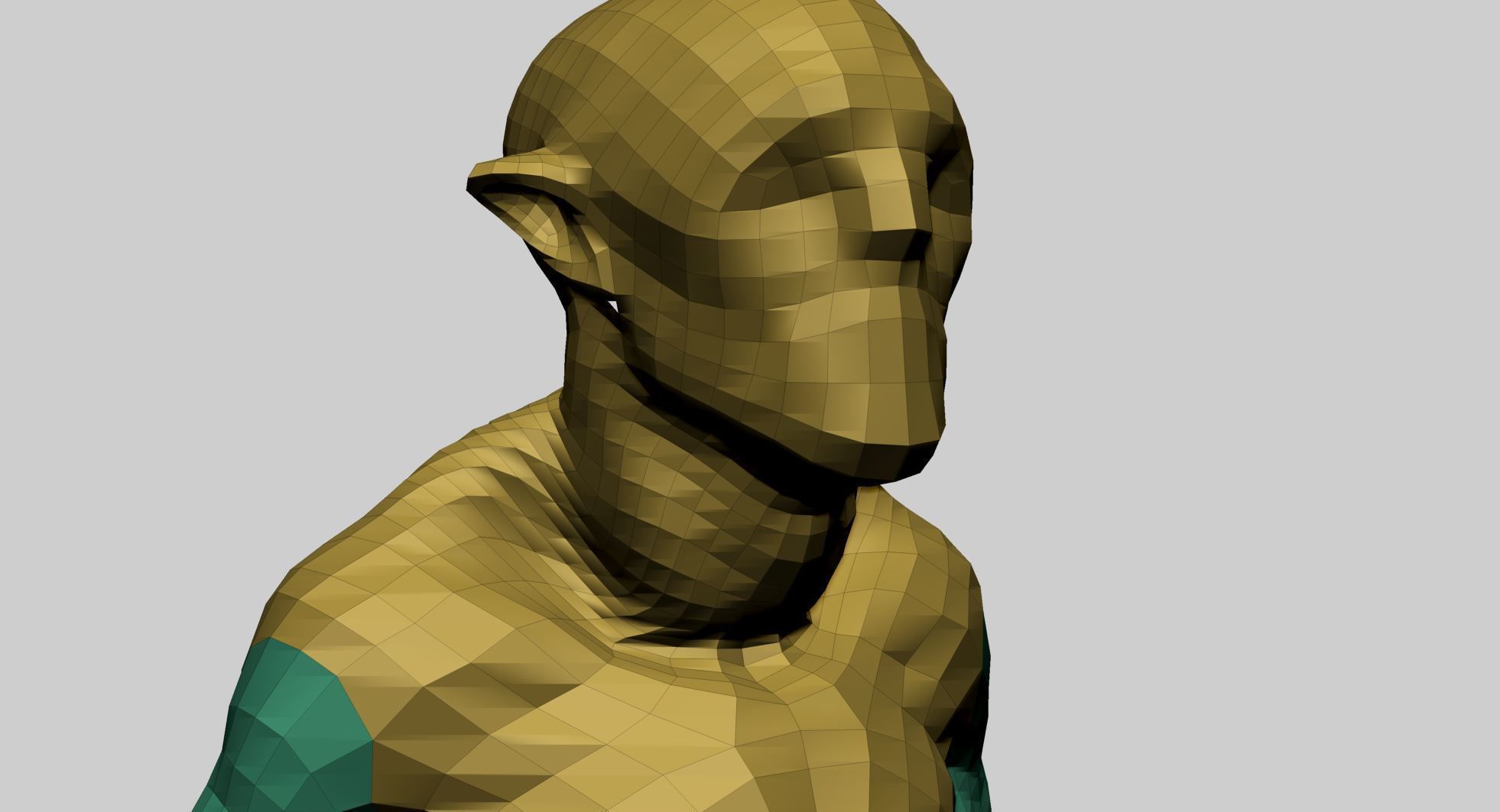 Creature Body A 3D model_12