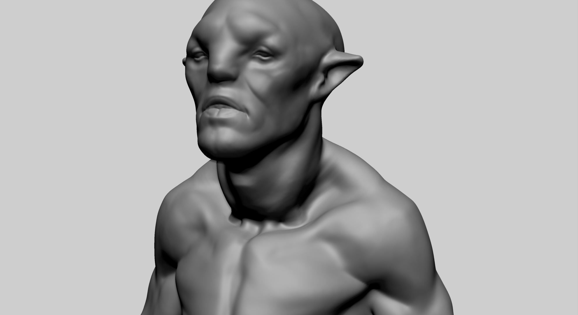 Creature Body A 3D model_10