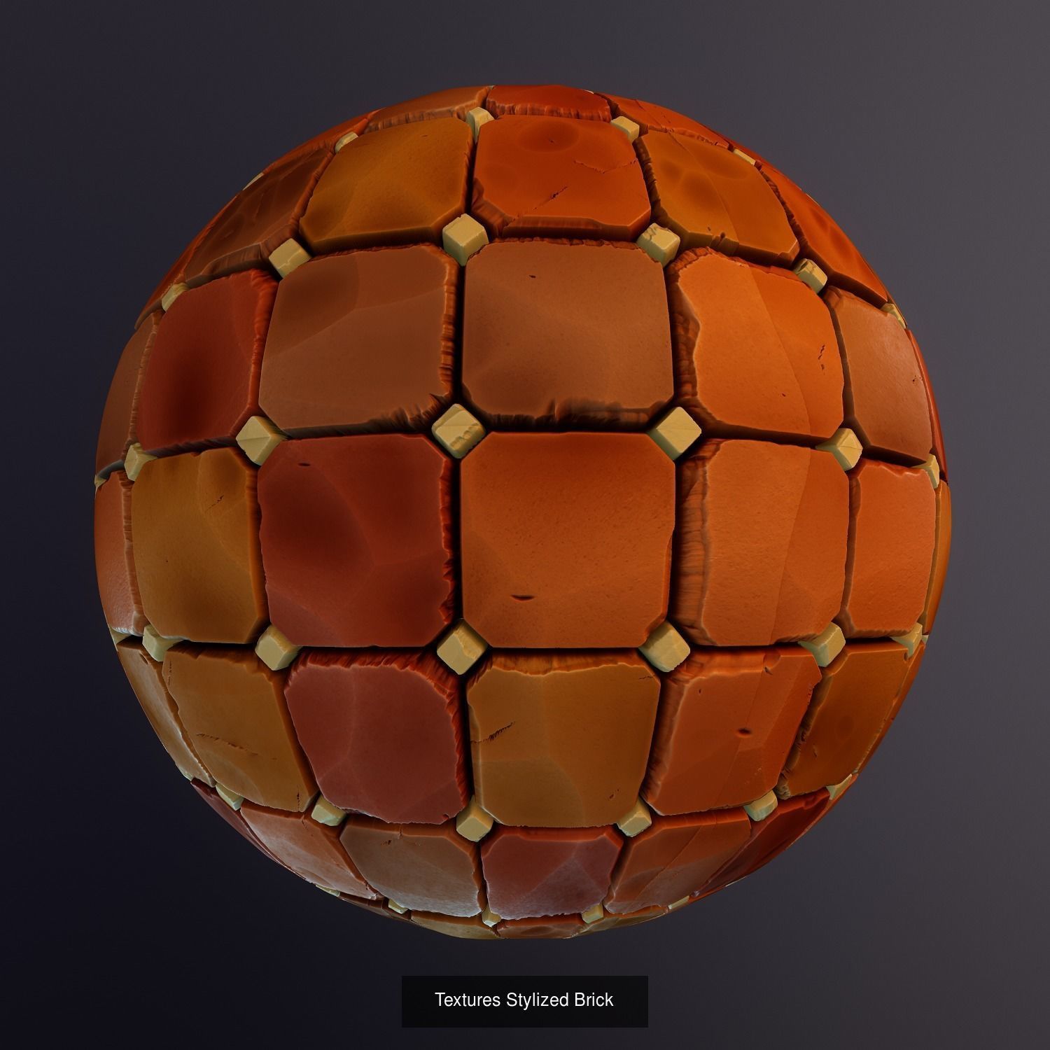 Stylized Brick Texture_3