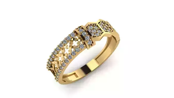 wedding Ring cocktail gemstone printable collection B 015