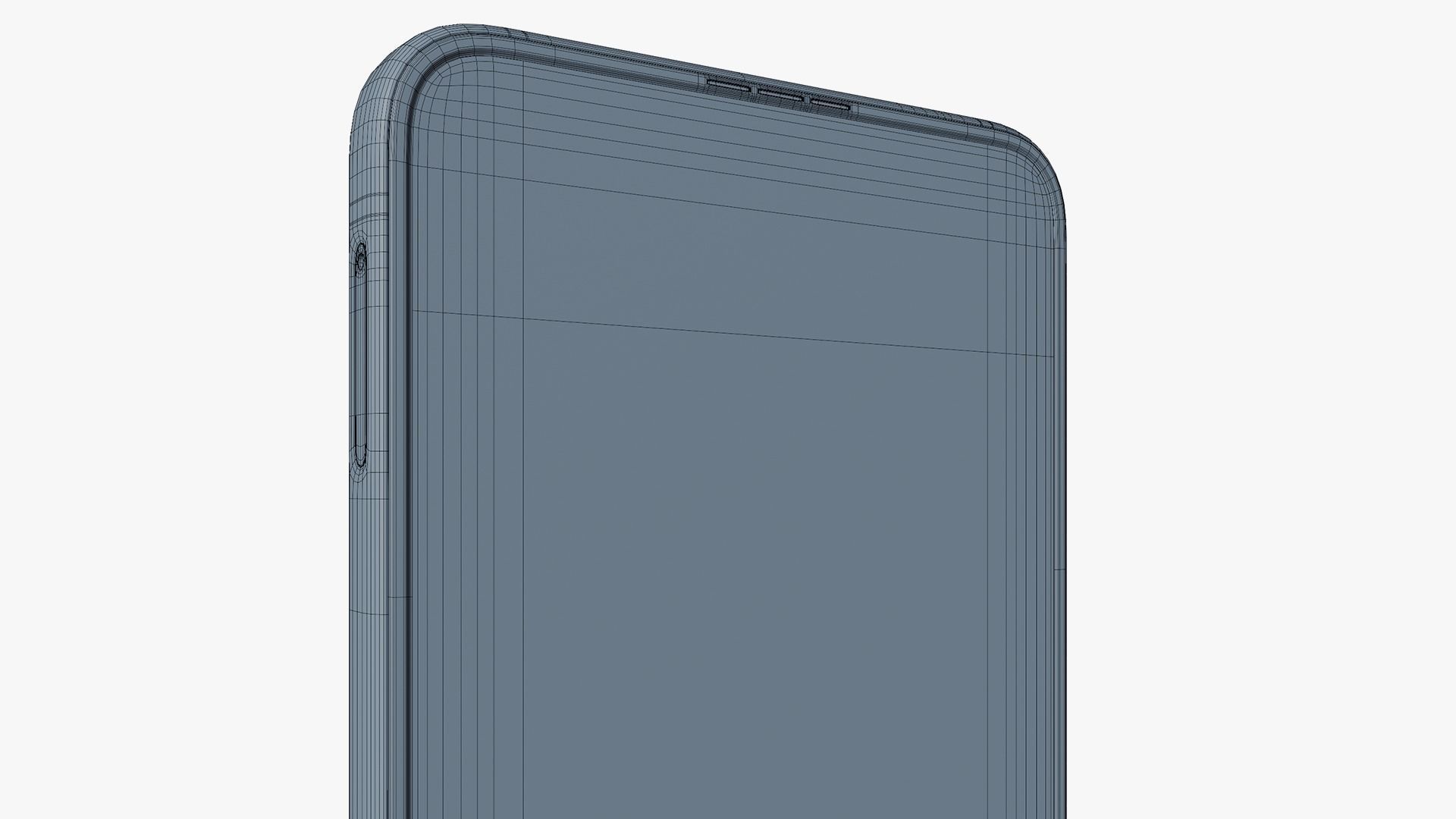 Samsung Galaxy Z Flip 4 Pink Gold Low-poly 3D model_17