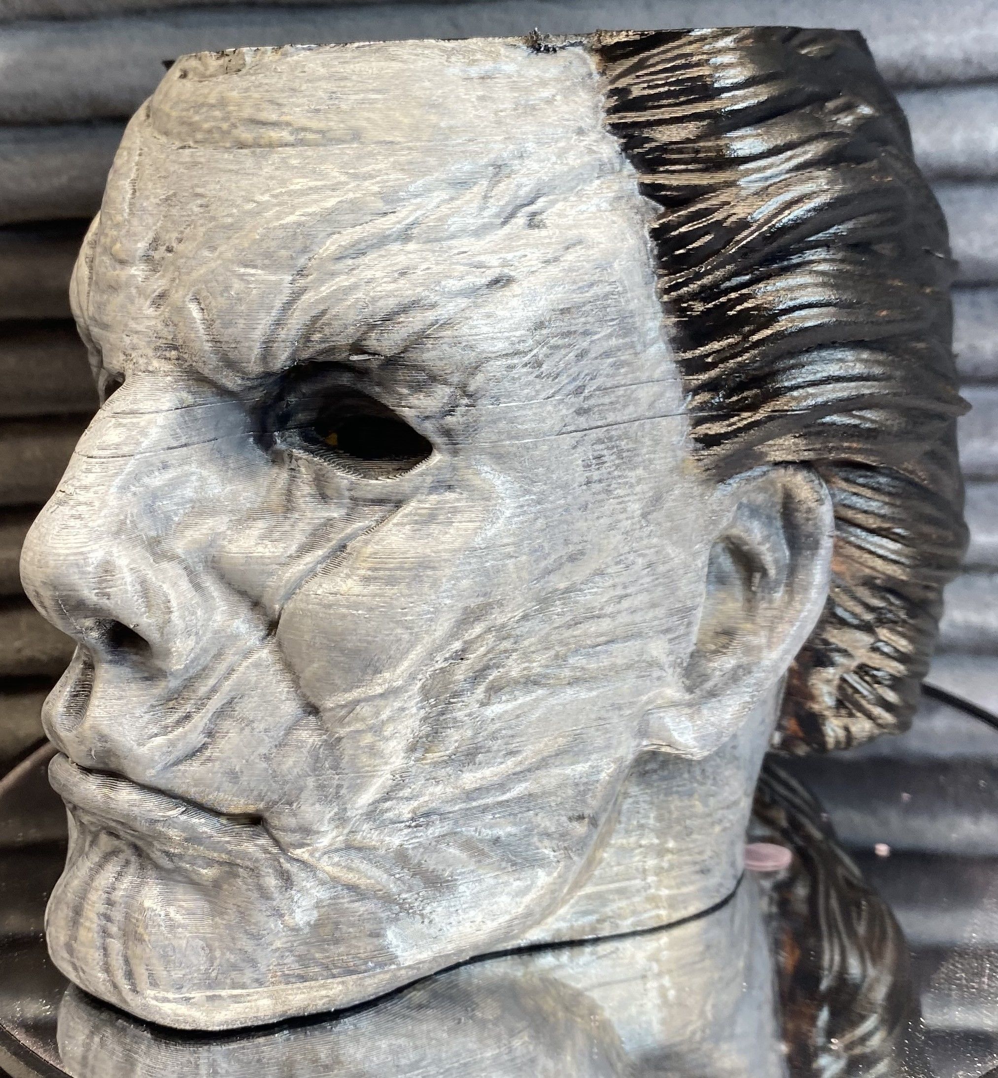 HALLOWEEN MICHAEL MYERS PLANTER 3D print model_2